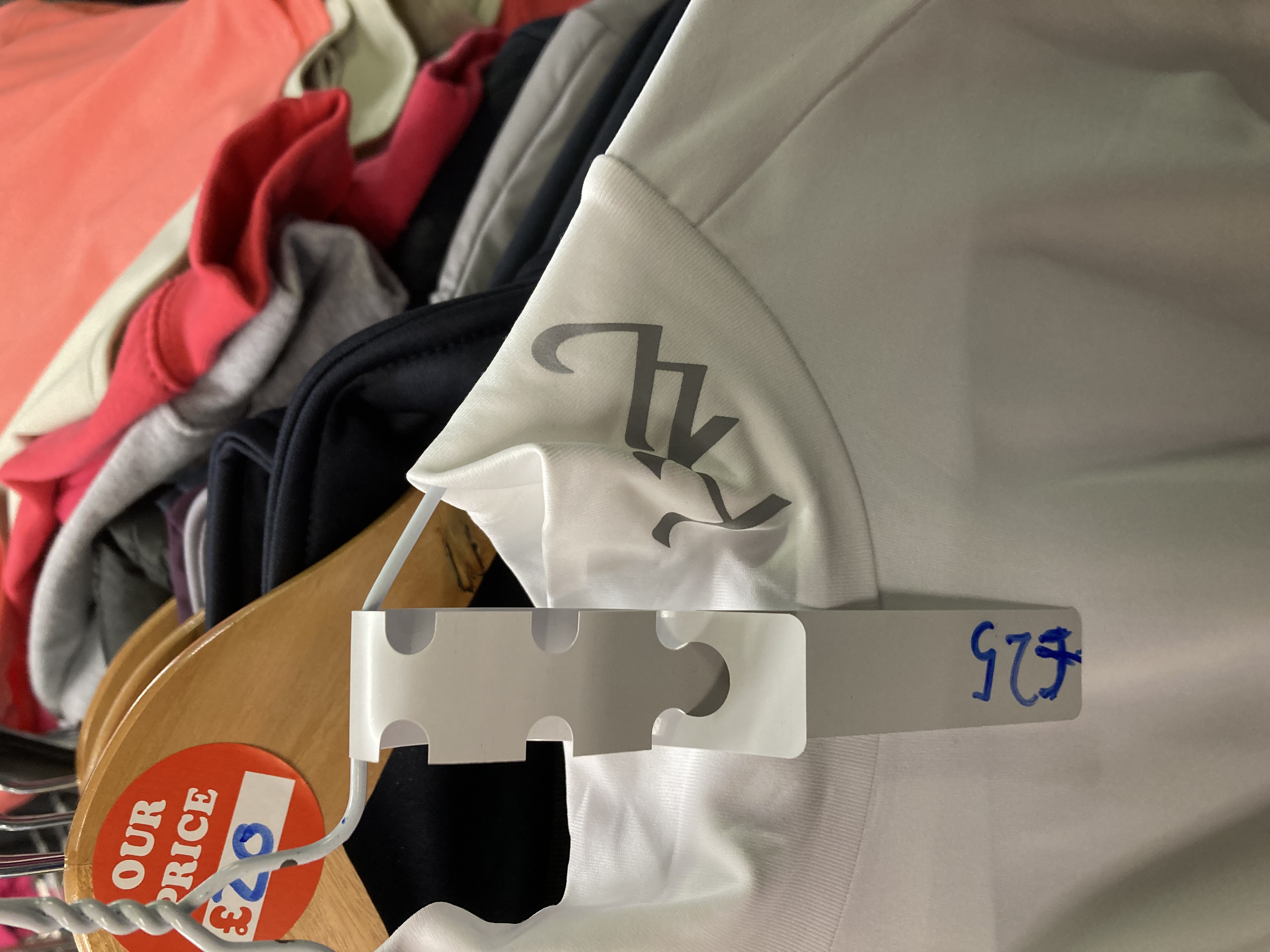 Horseware long sleeved base layer in white 16 (xl) RRP £43.00