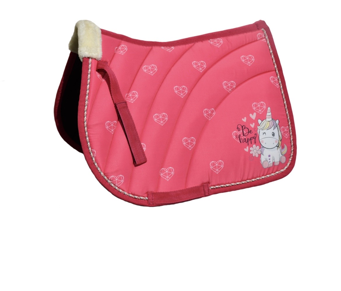 Rhinegold Unicorn saddlepad. BN