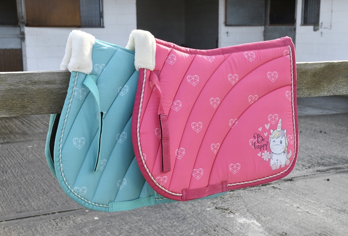 Rhinegold Unicorn saddlepad. BN