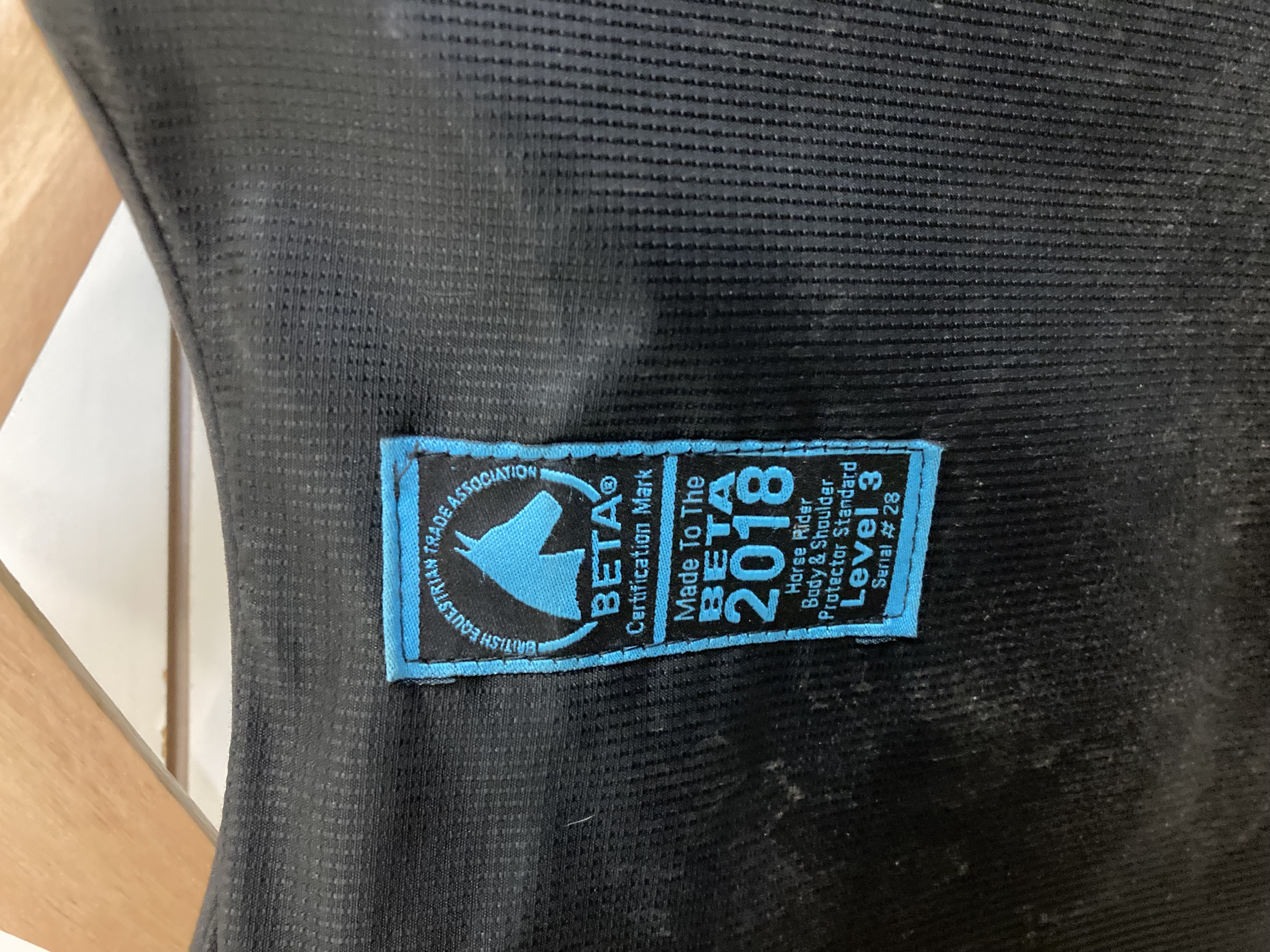Airowear Body Protector - Junior Flexion Y4 short Black 2018. Vgc