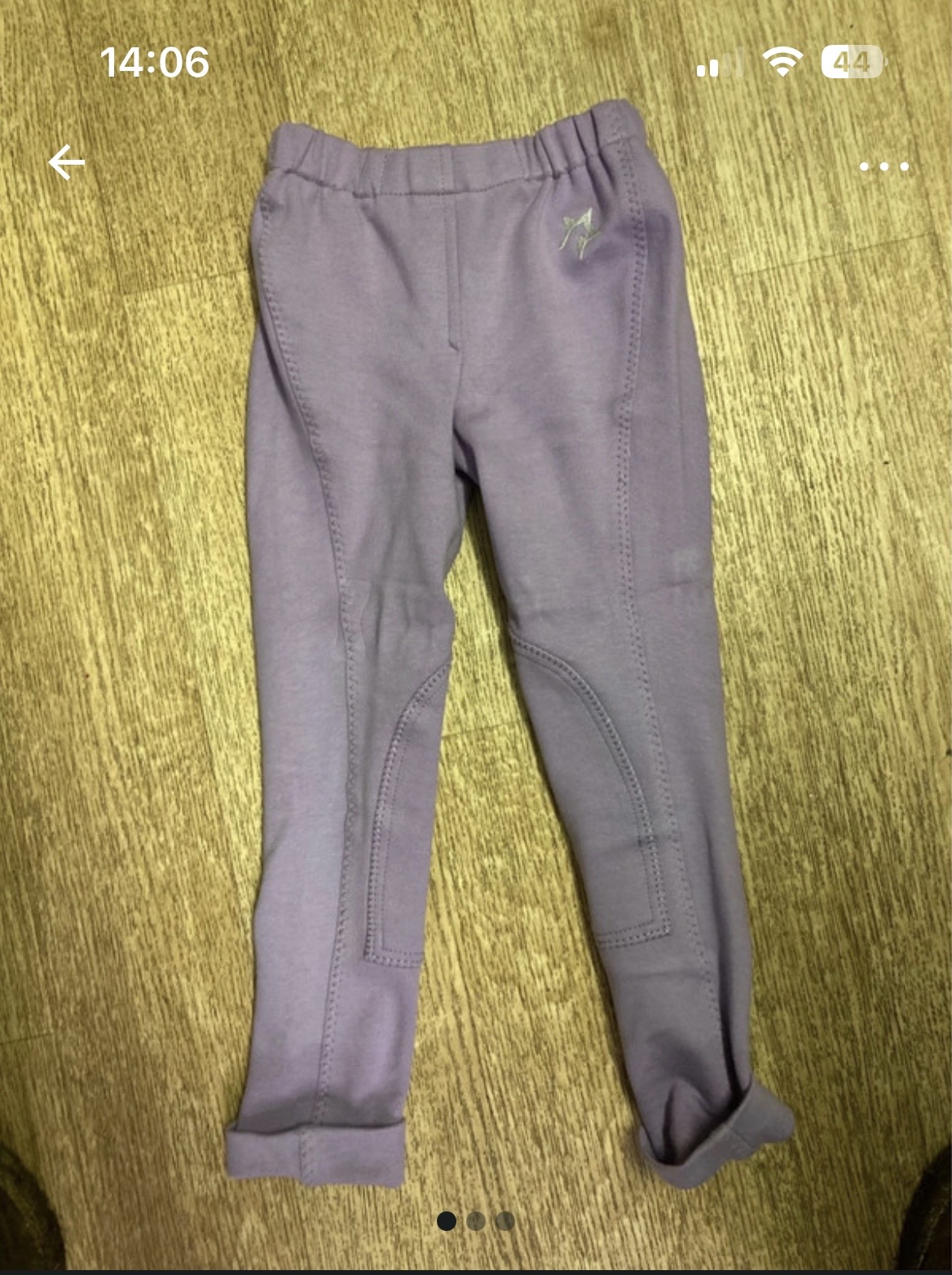 Hy performance Zeddy Chirldrens jodphurs. XXL age 6-7. Lilac. BNWT.