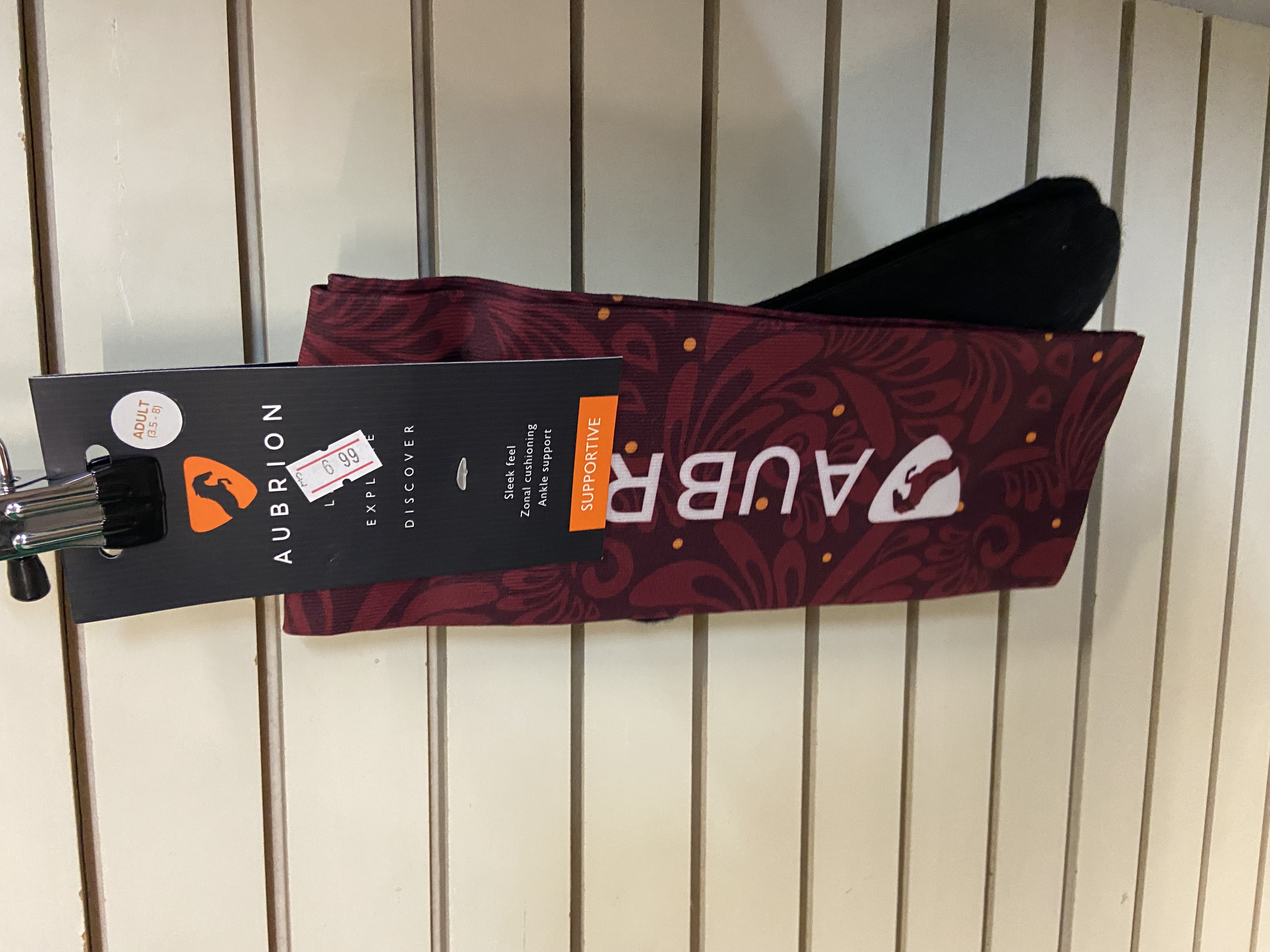 Aubrion Hyde Park Support Socks. BN. Adult 3.5-8