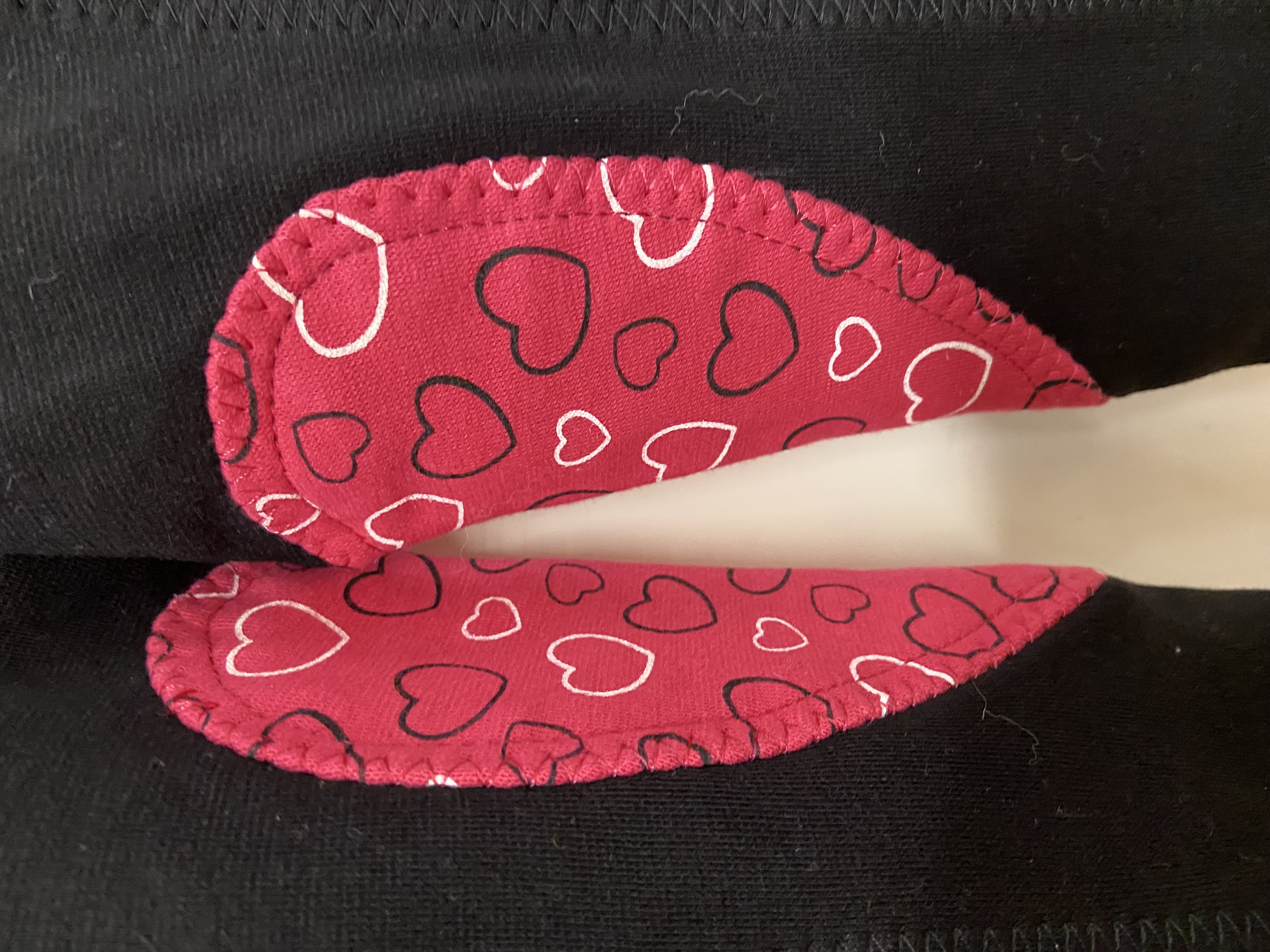 Hy Equestrian Heart Tots Jodphurs Black/Pink. Small (Age 2 approx)