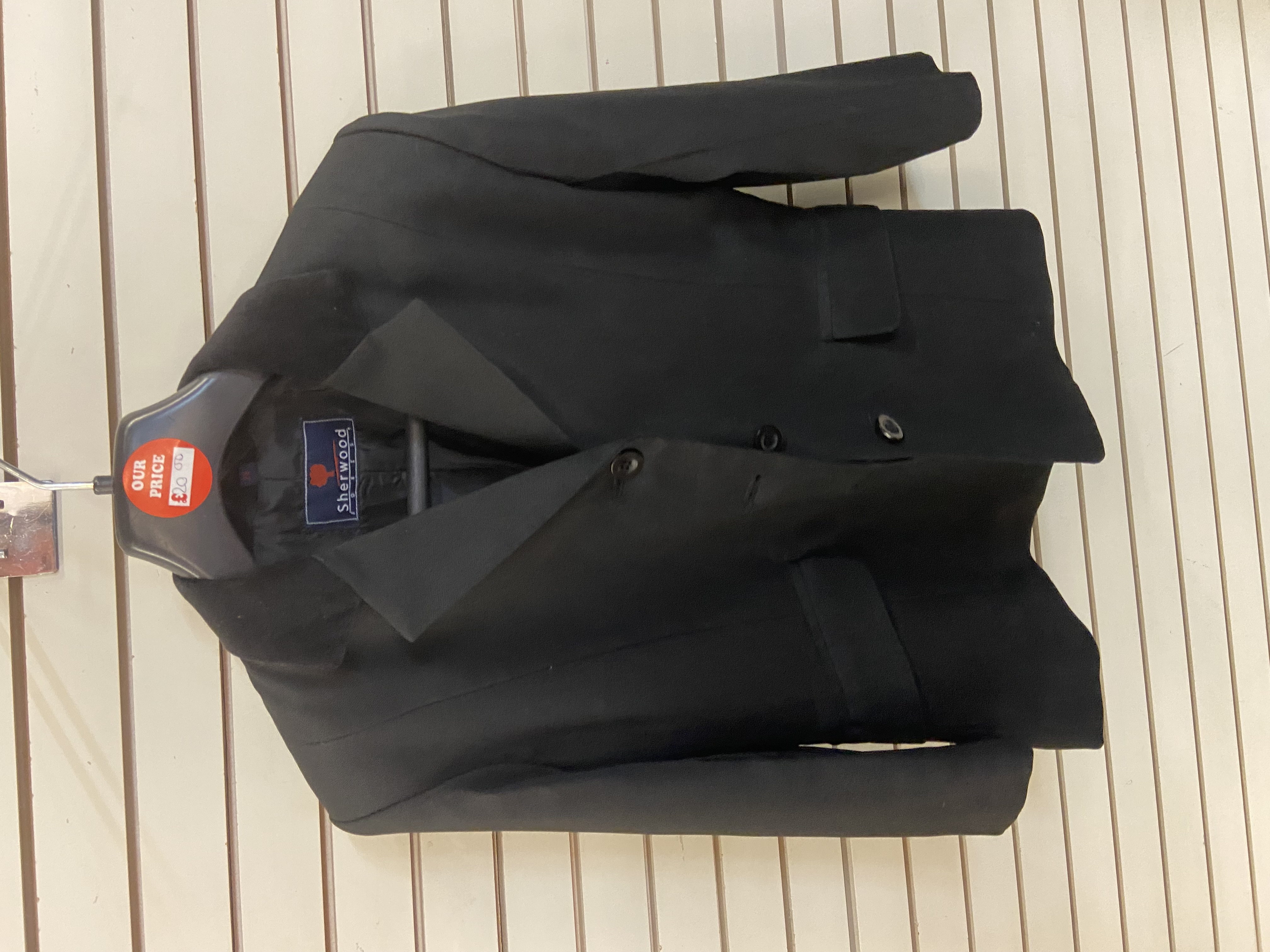 Sherwood Forest Junior Black Showing/Competition Jacket. Preowned. VCG. 28”
