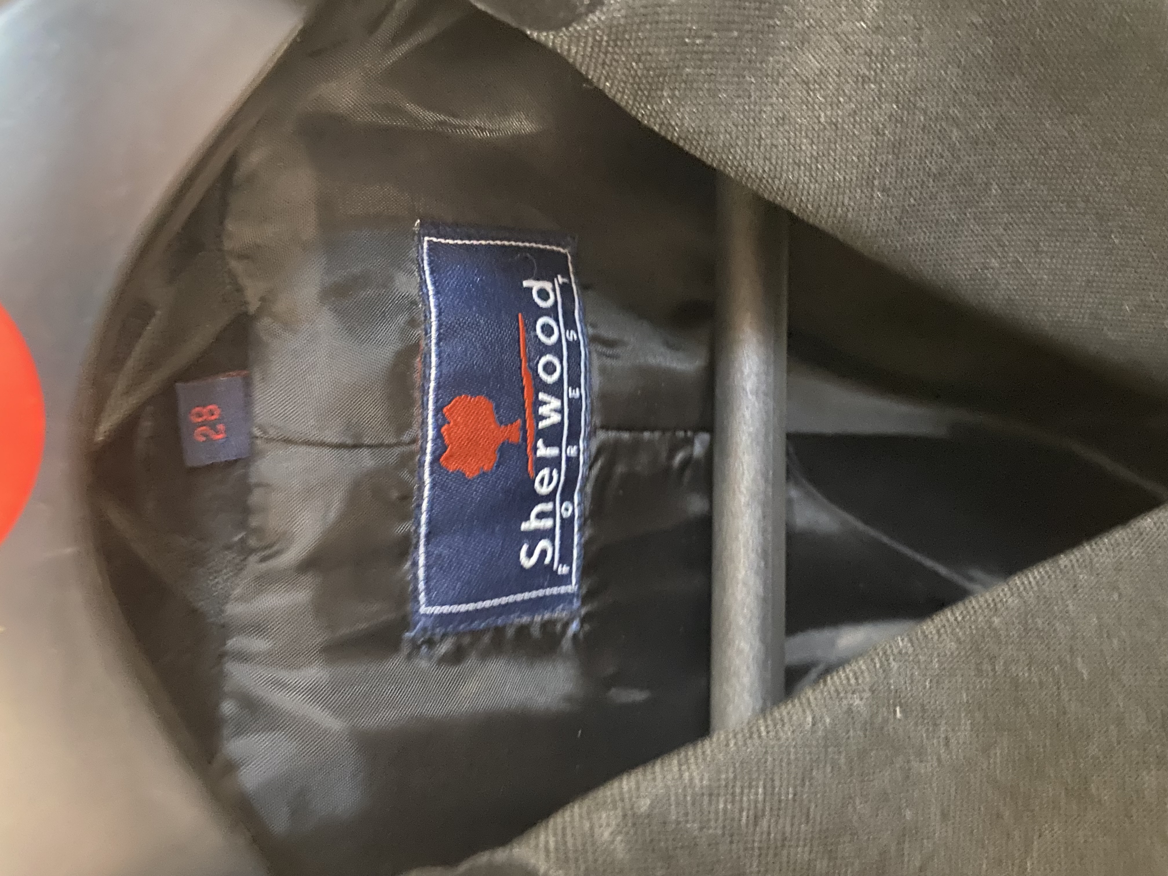 Sherwood Forest Junior Black Showing/Competition Jacket. Preowned. VCG. 28”