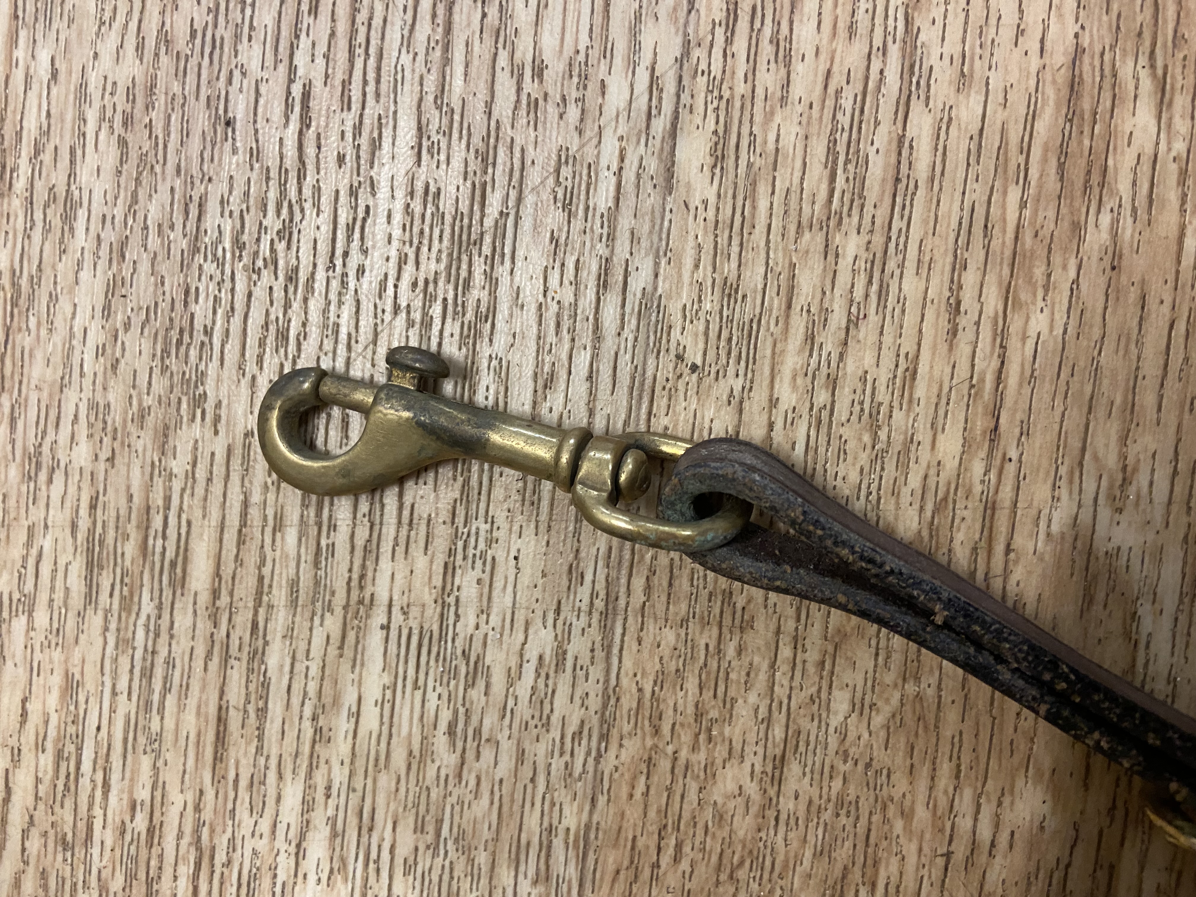 Three point elasticated breastplate with martingale attachment. Cob size. Preowned