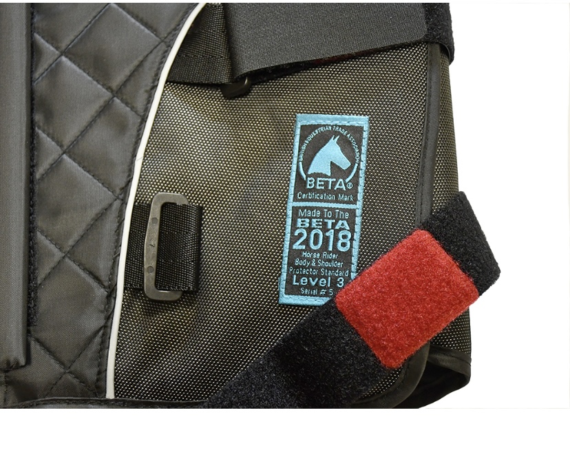 Rhinegold Adults Pro-Tec Zip Front Body Protector BETA LEVEL 3 EN13158-2018 BLUE LABEL