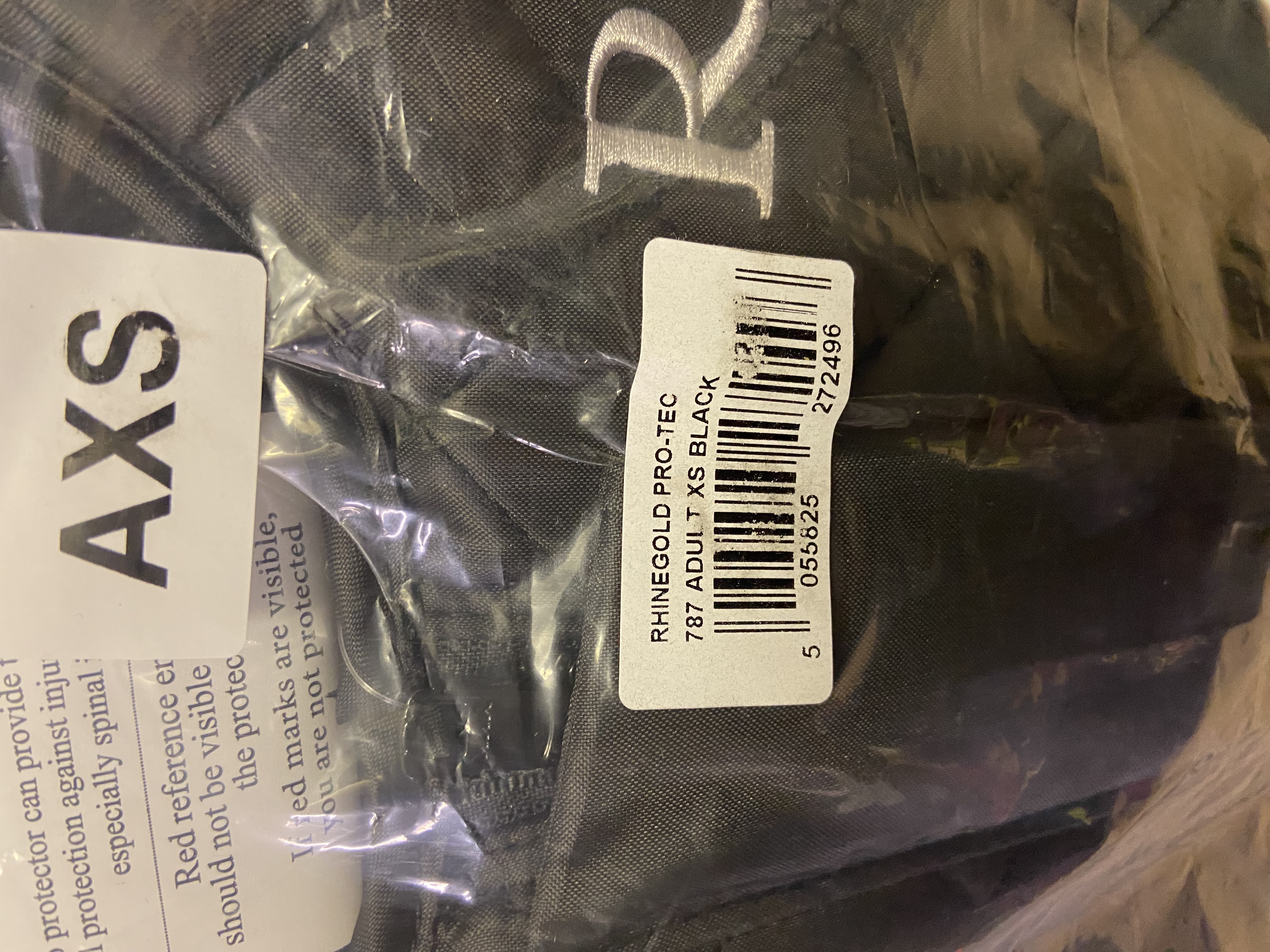 Rhinegold Adults Pro-Tec Zip Front Body Protector BETA LEVEL 3 EN13158-2018 BLUE LABEL