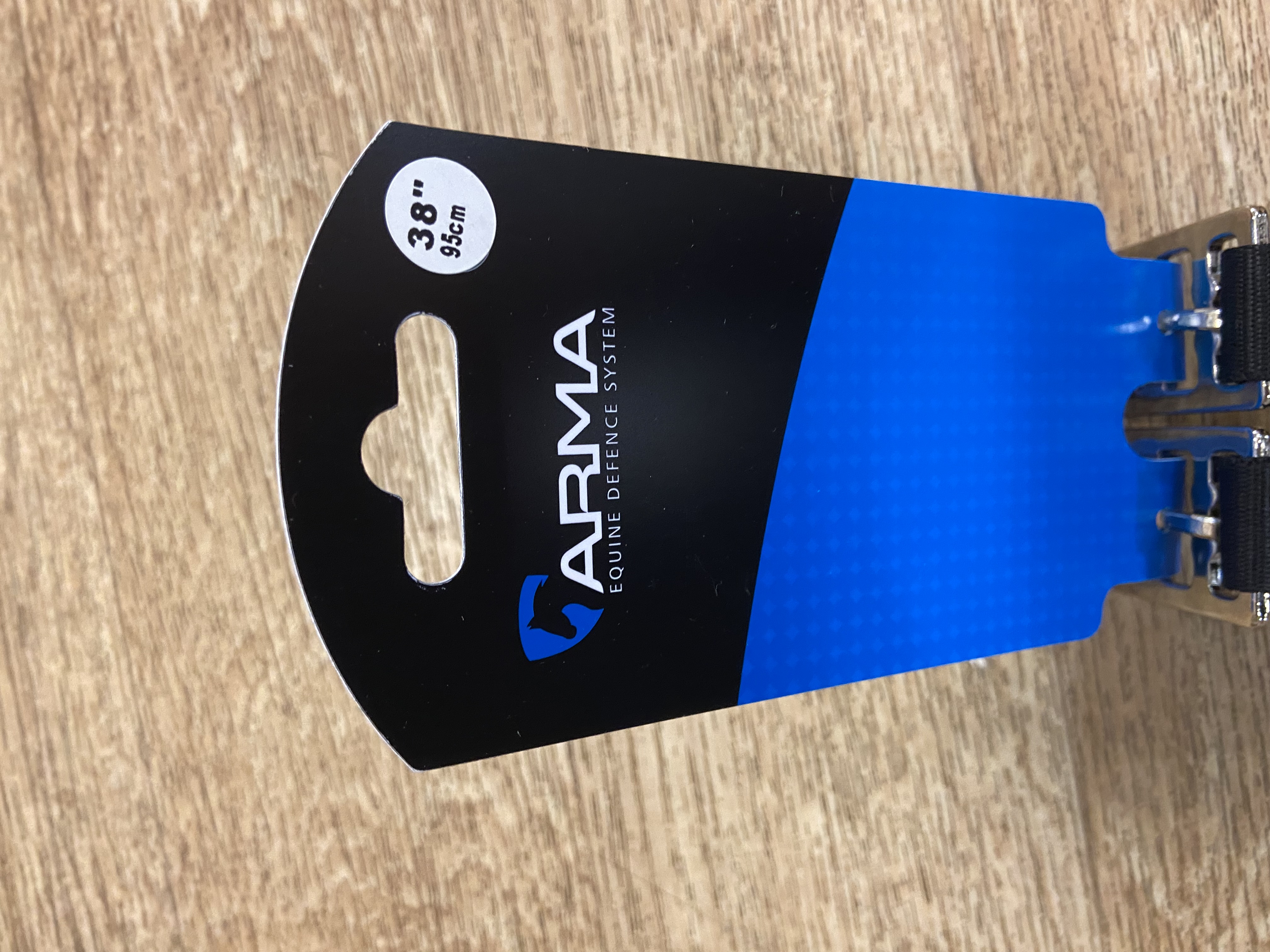 Shires Arma Burghley Elasticated Girth. Black. 38”/95cm