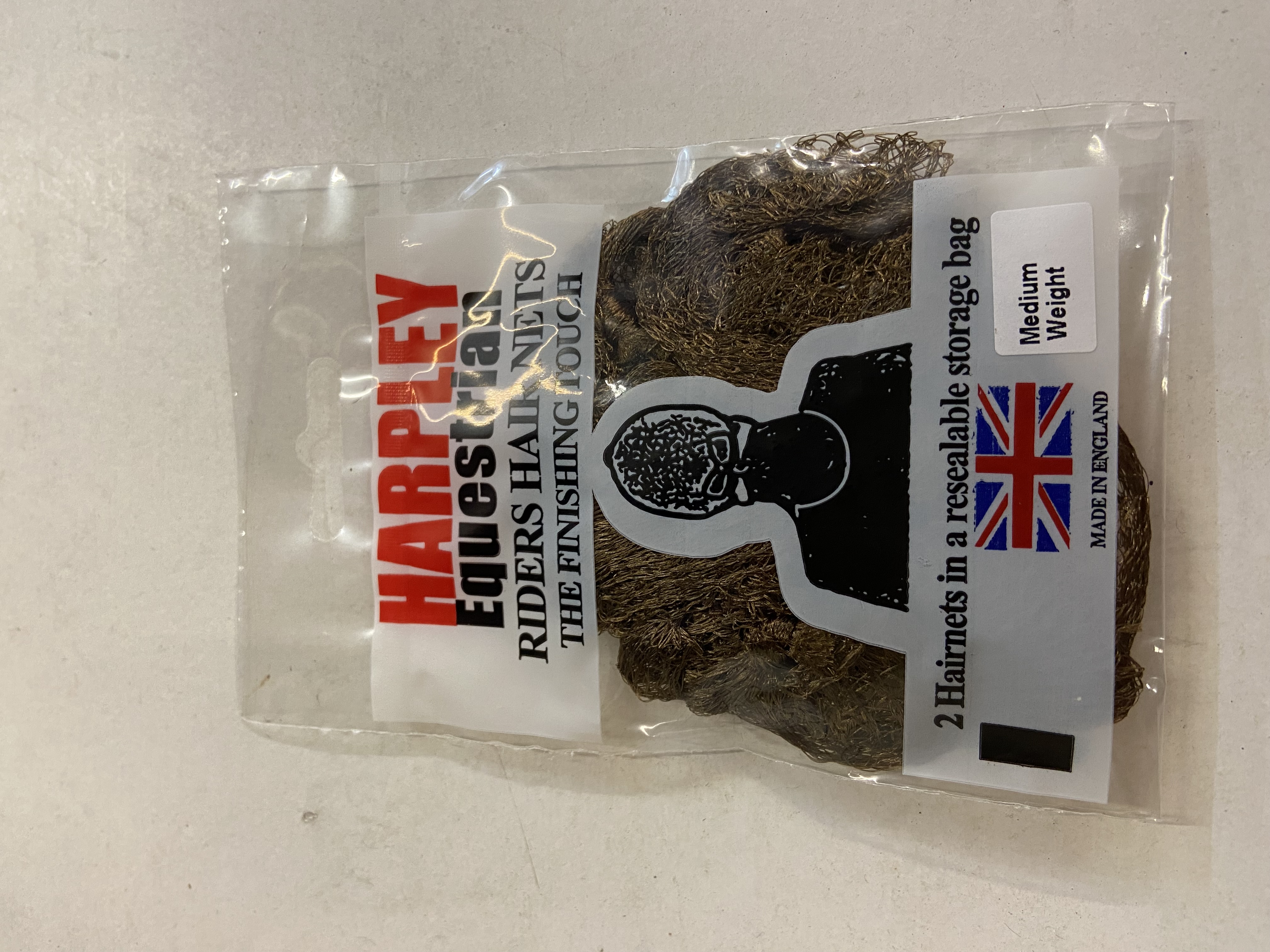 Harpley Hairnets. 2 pack. Black or Brown