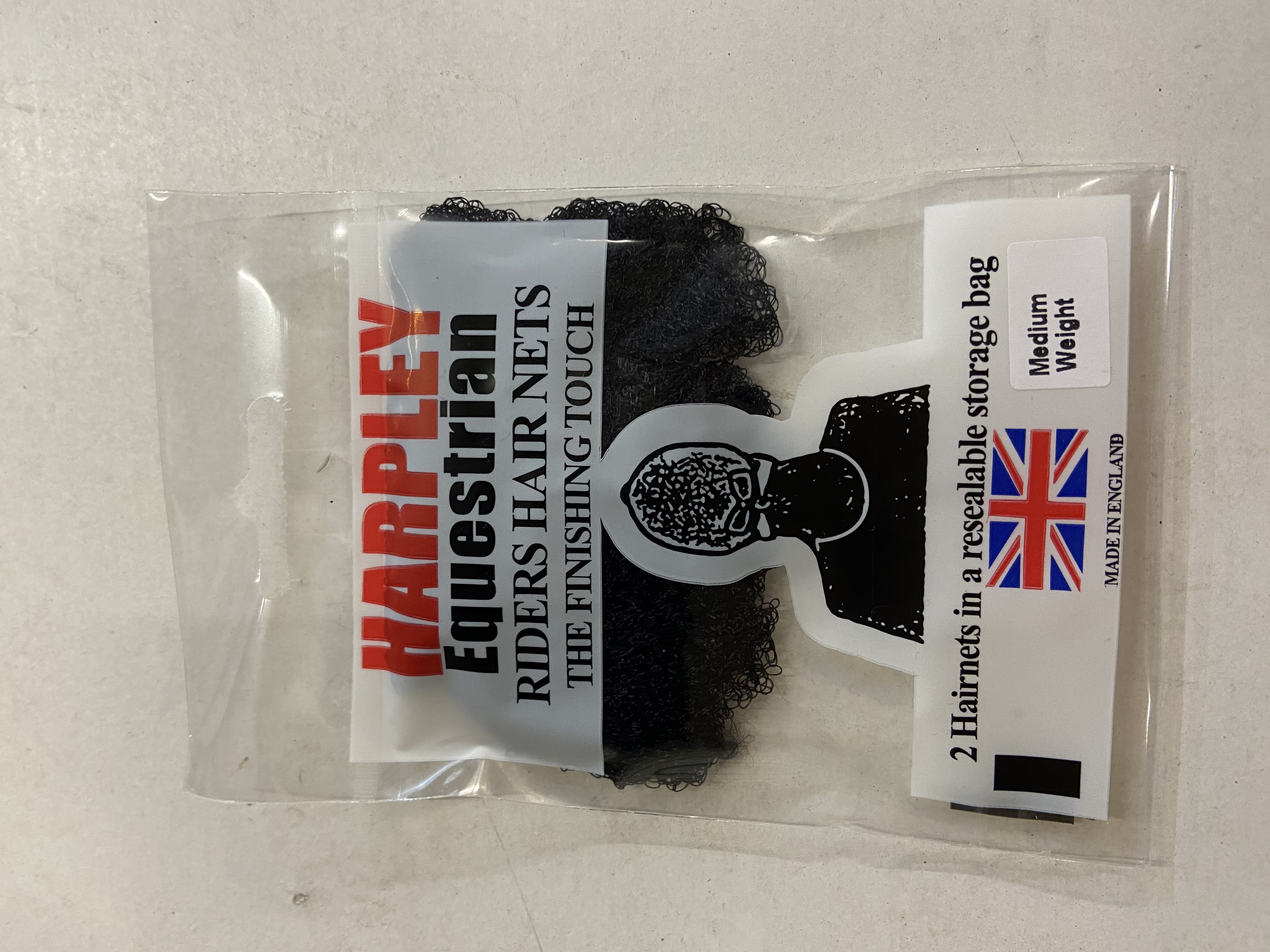Harpley Hairnets. 2 pack. Black or Brown