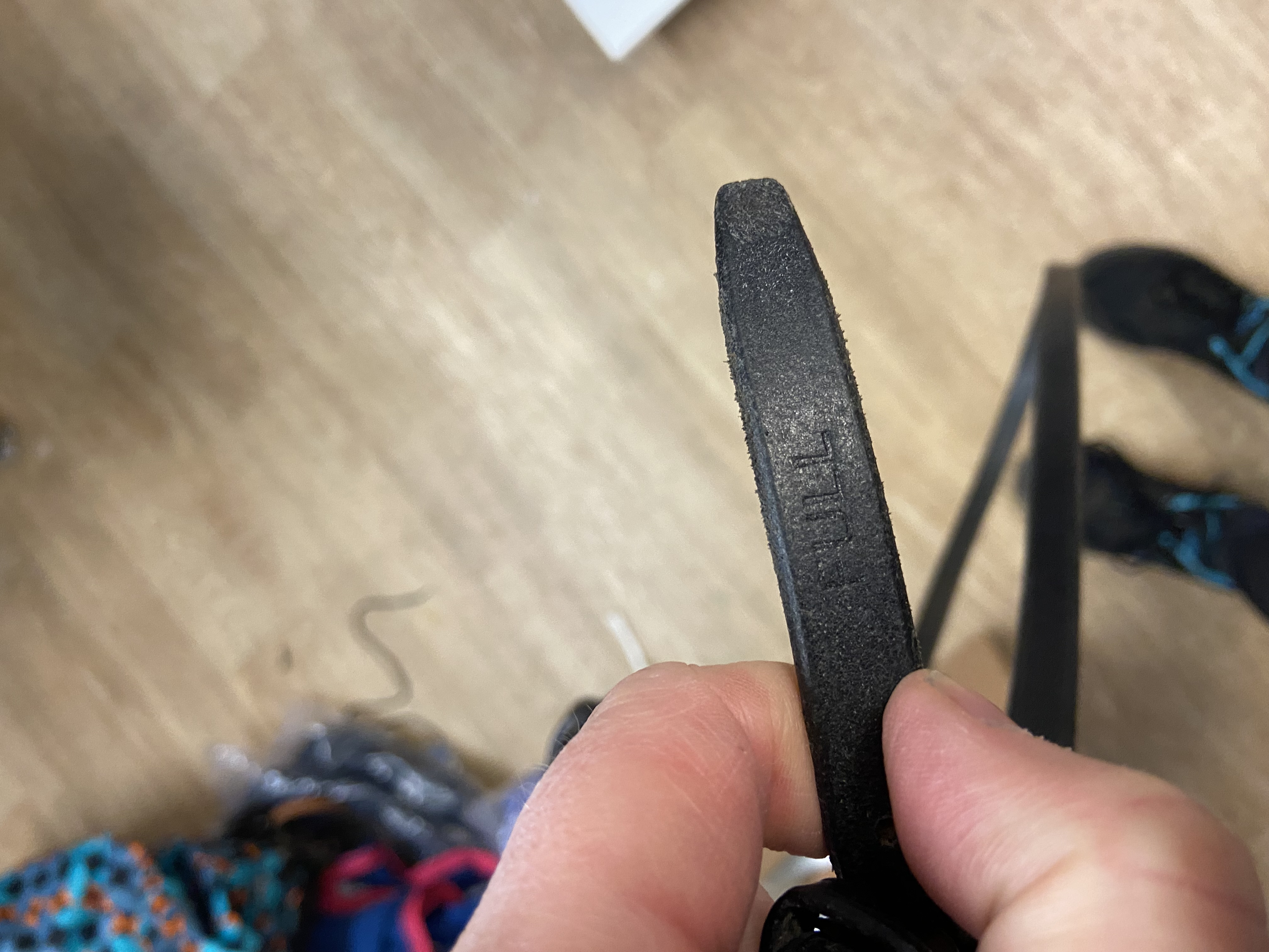 Jeffries Black Full Size noseband with flash converter. BNWOT