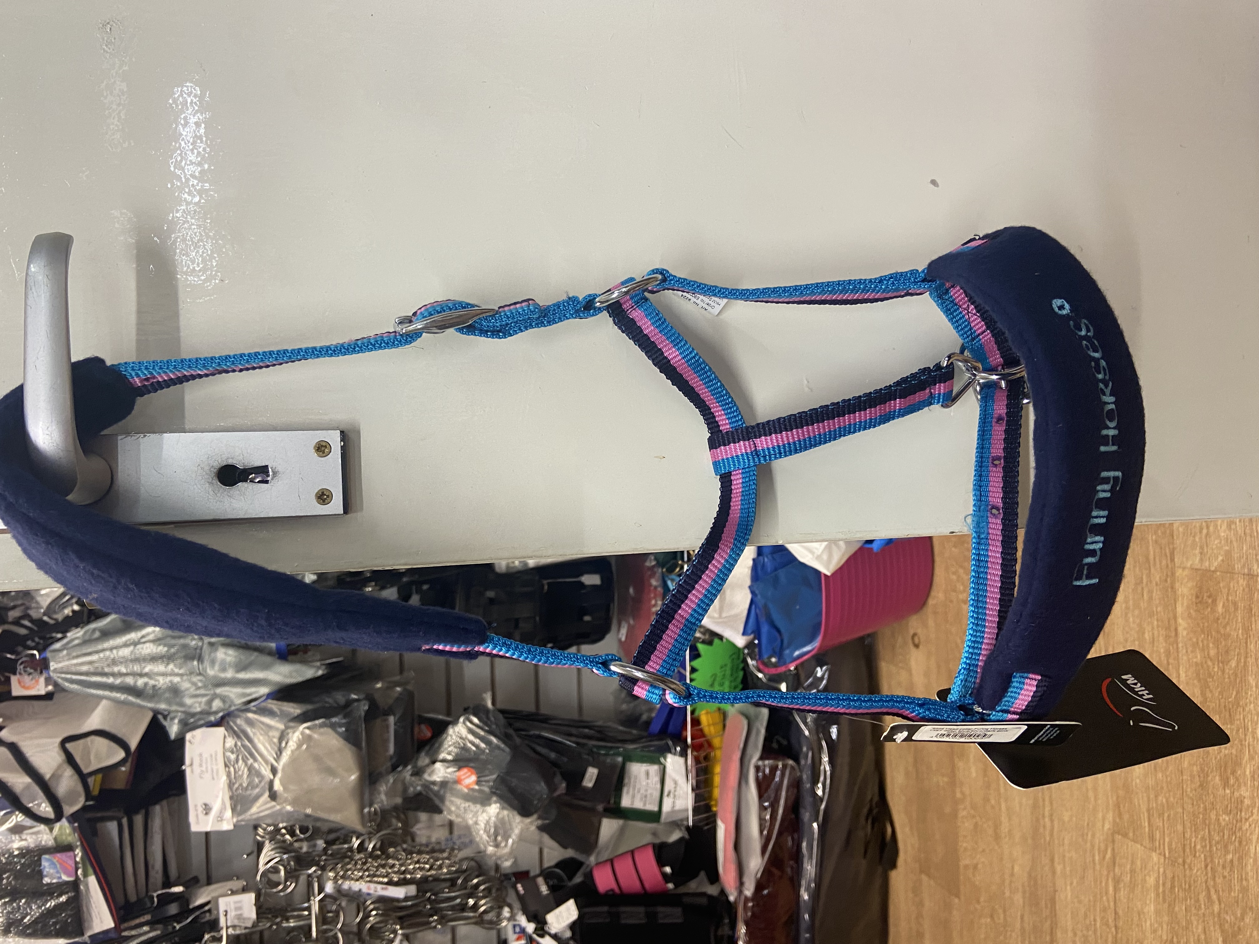 Hkm funny horses shetland size headcollar. BNWT.