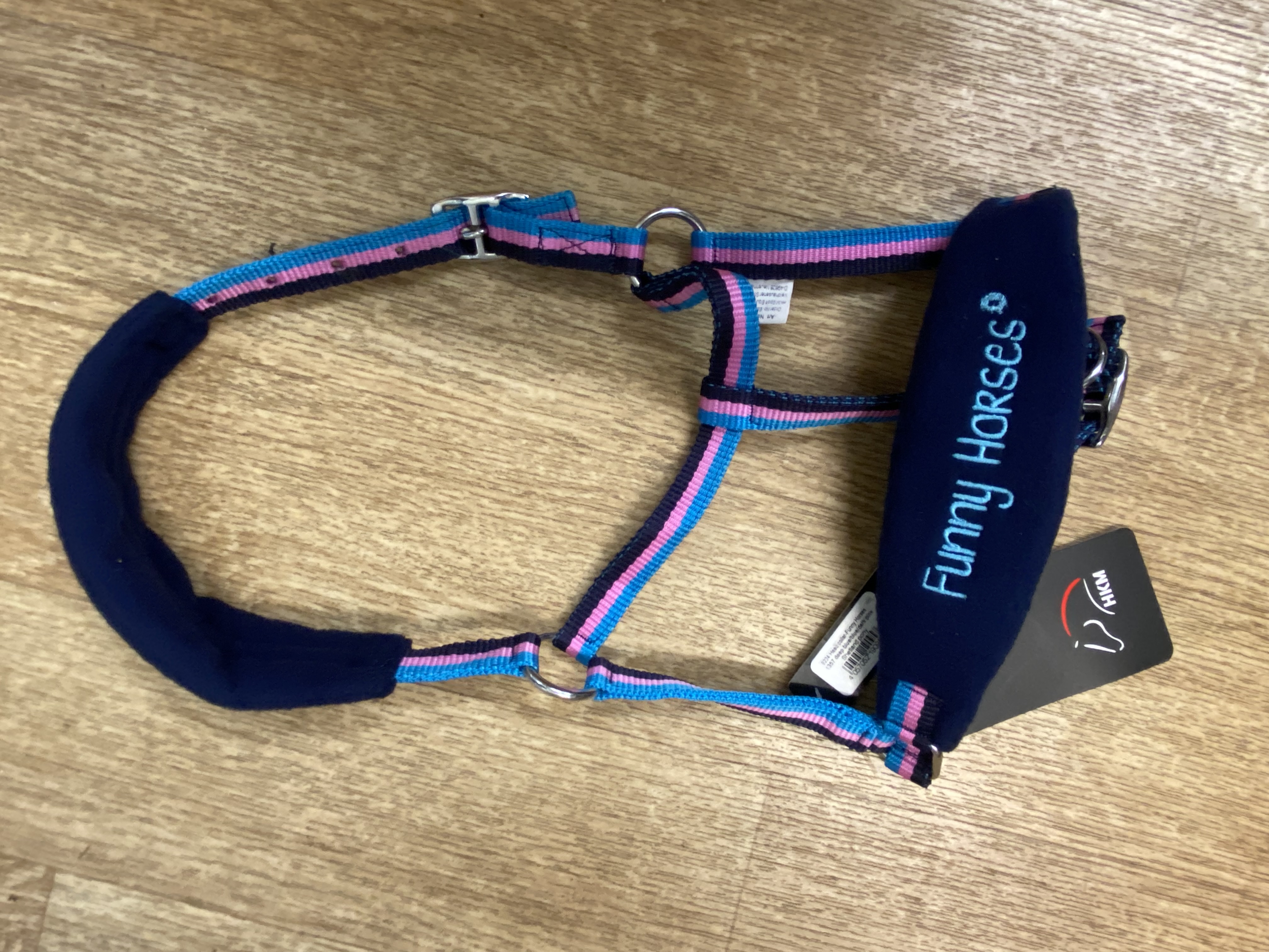 Hkm funny horses shetland size headcollar. BNWT.