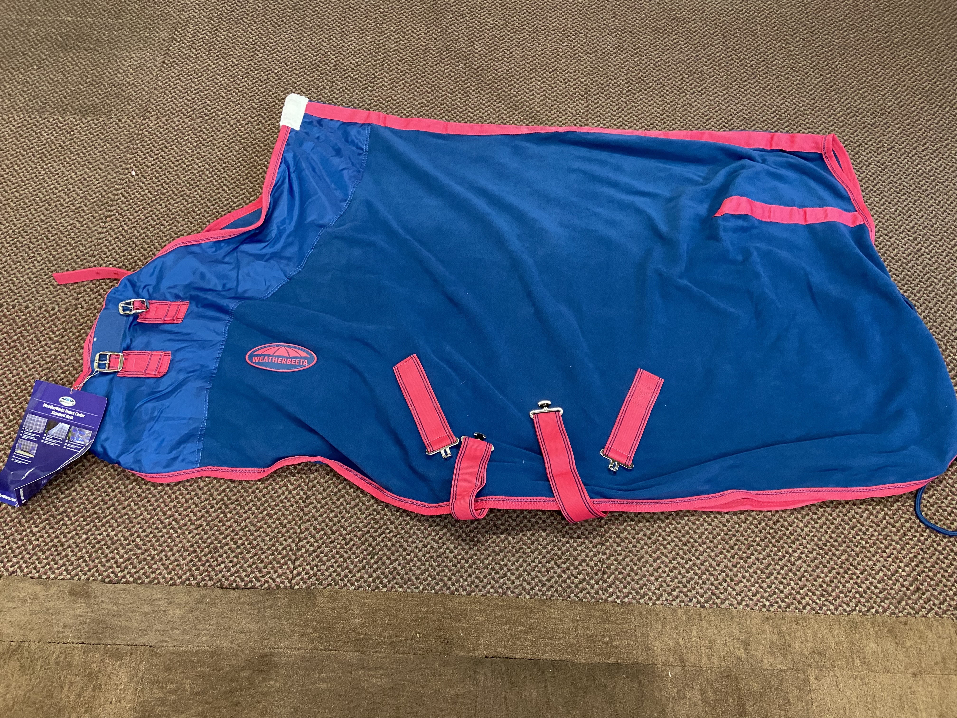 Weatherbeeta standaed neck fleece cooler. 5ft6. BNWT