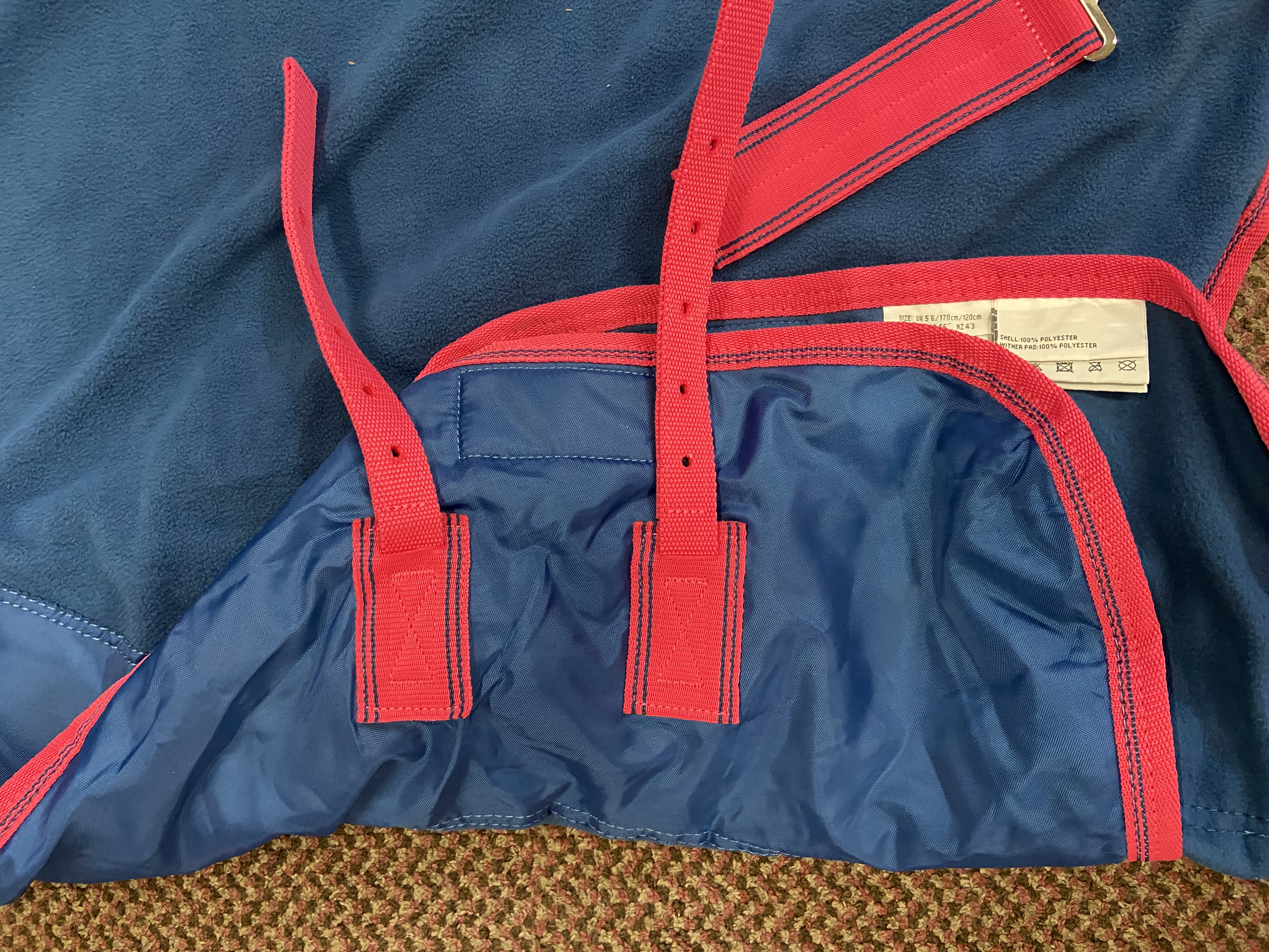 Weatherbeeta standaed neck fleece cooler. 5ft6. BNWT