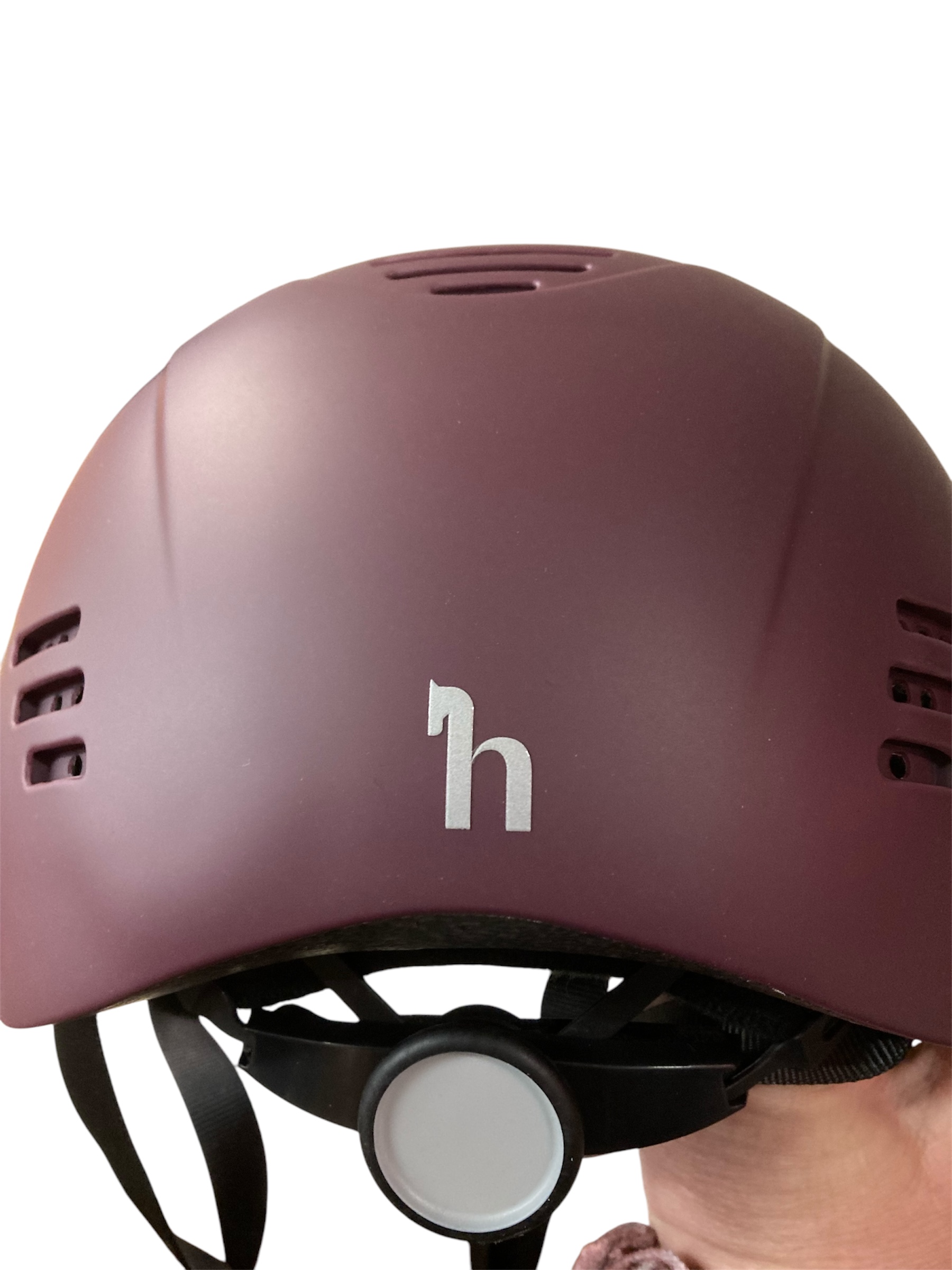Horze Wendy children’s Riding helmet. M/L 56-61cm. Plum or Blue
