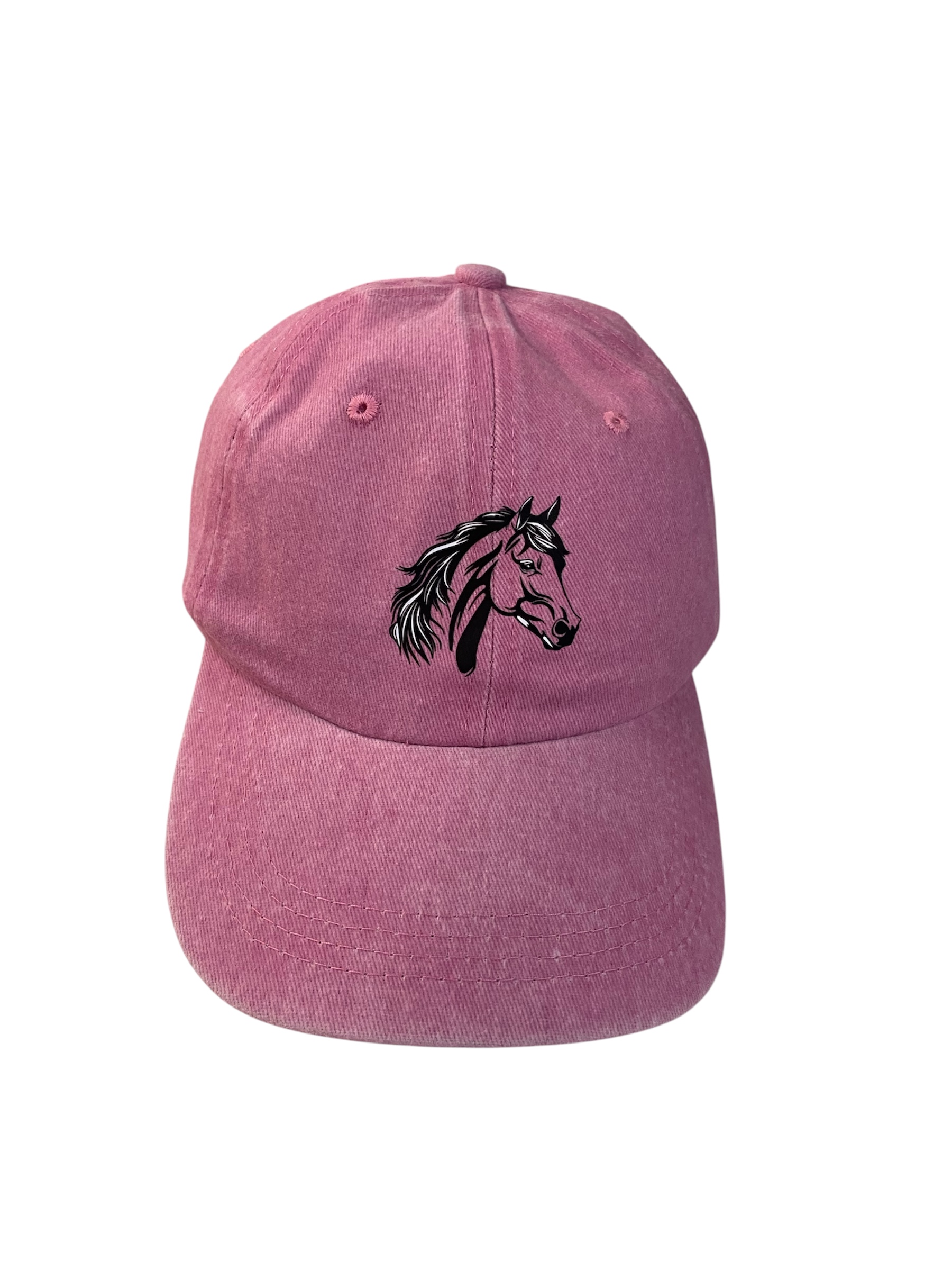 Horse themed baseball caps