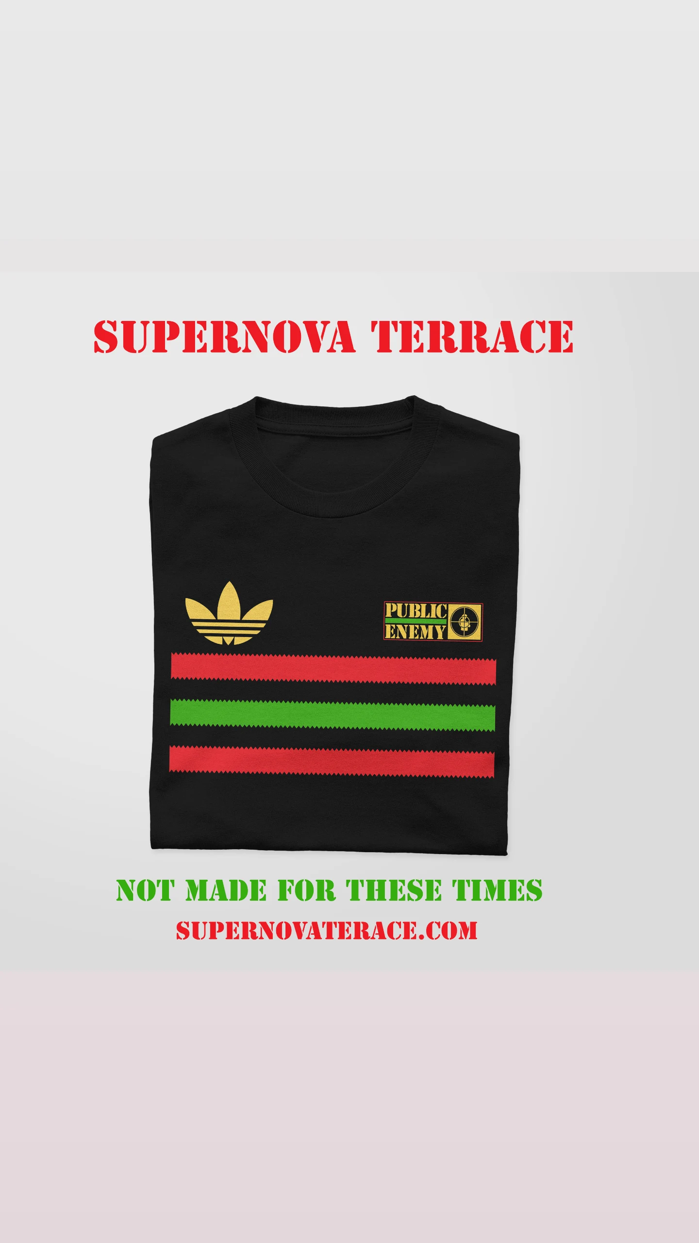 3 STRIPES PUBLIC ENEMY