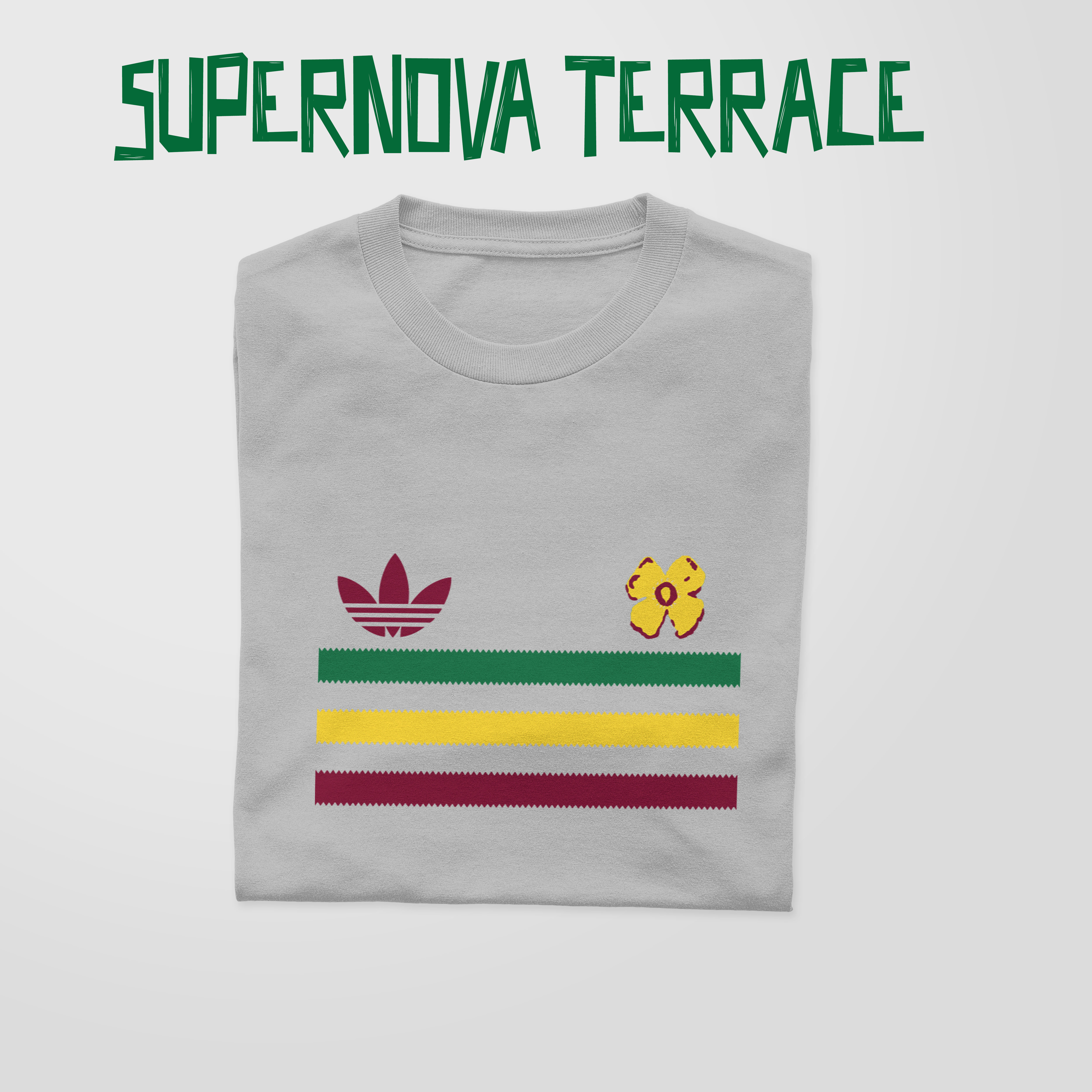 3 STRIPES FLOWERED UP