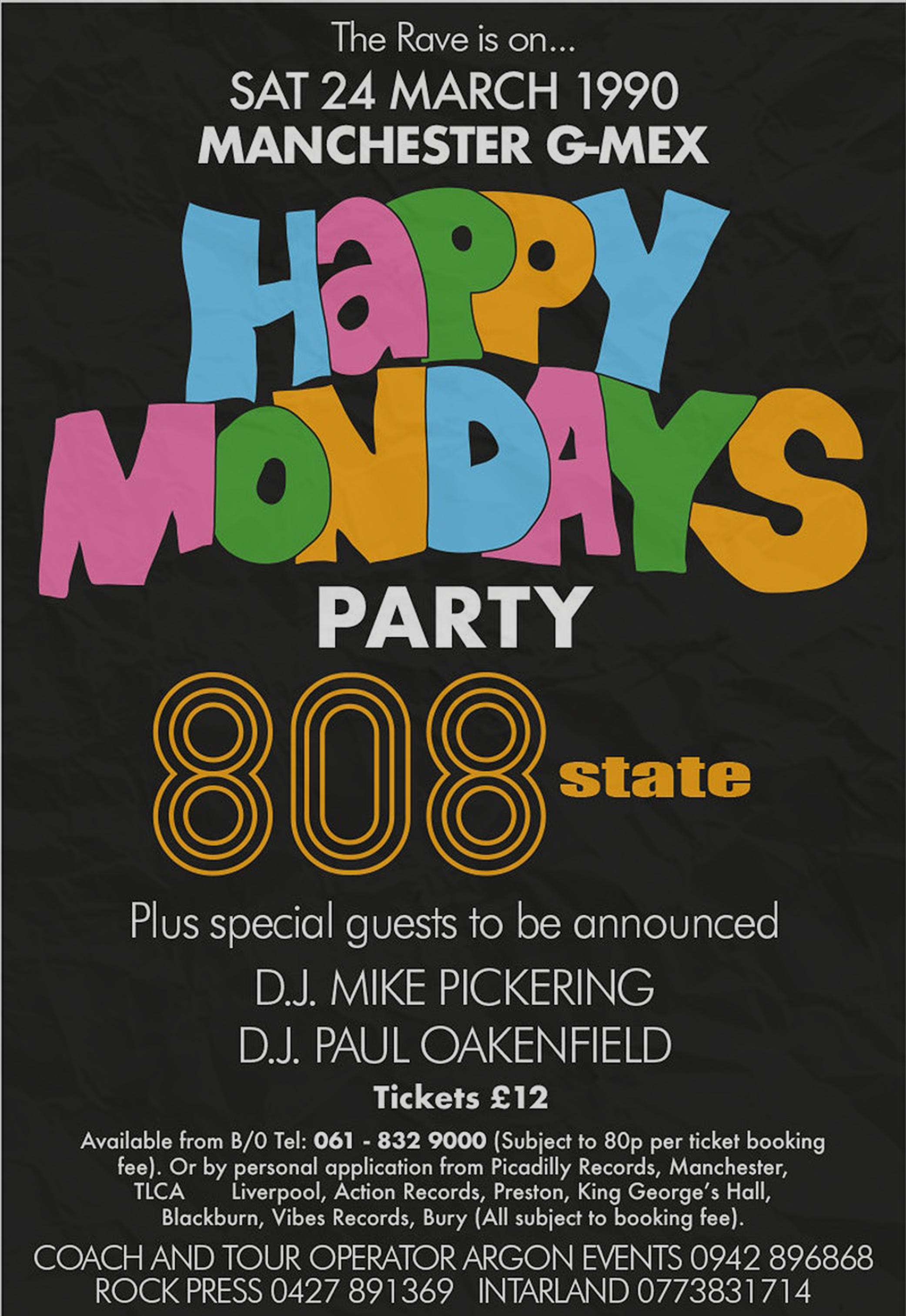 HAPPY MONDAYS & 808 STATE