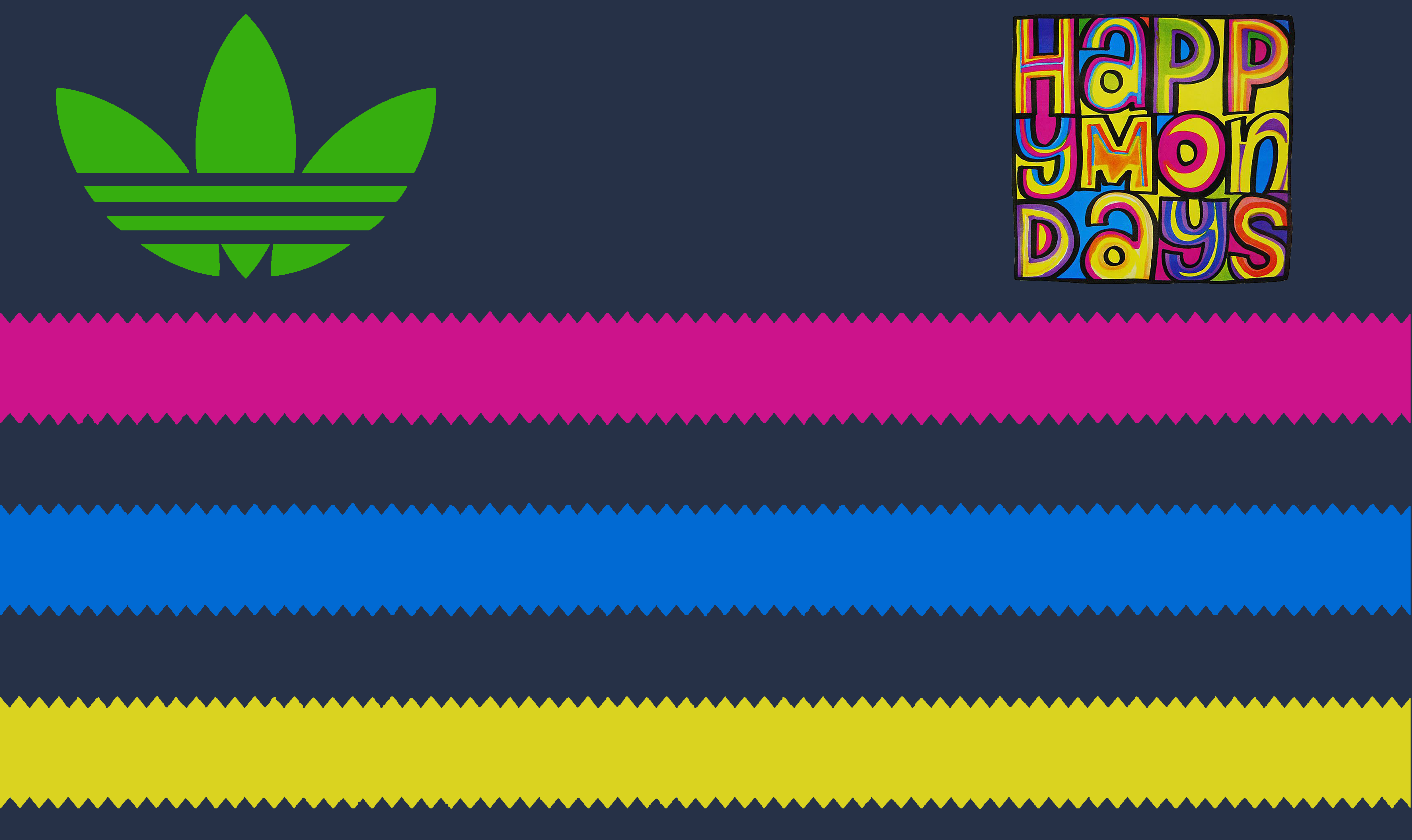 3 STRIPES HAPPY MONDAYS