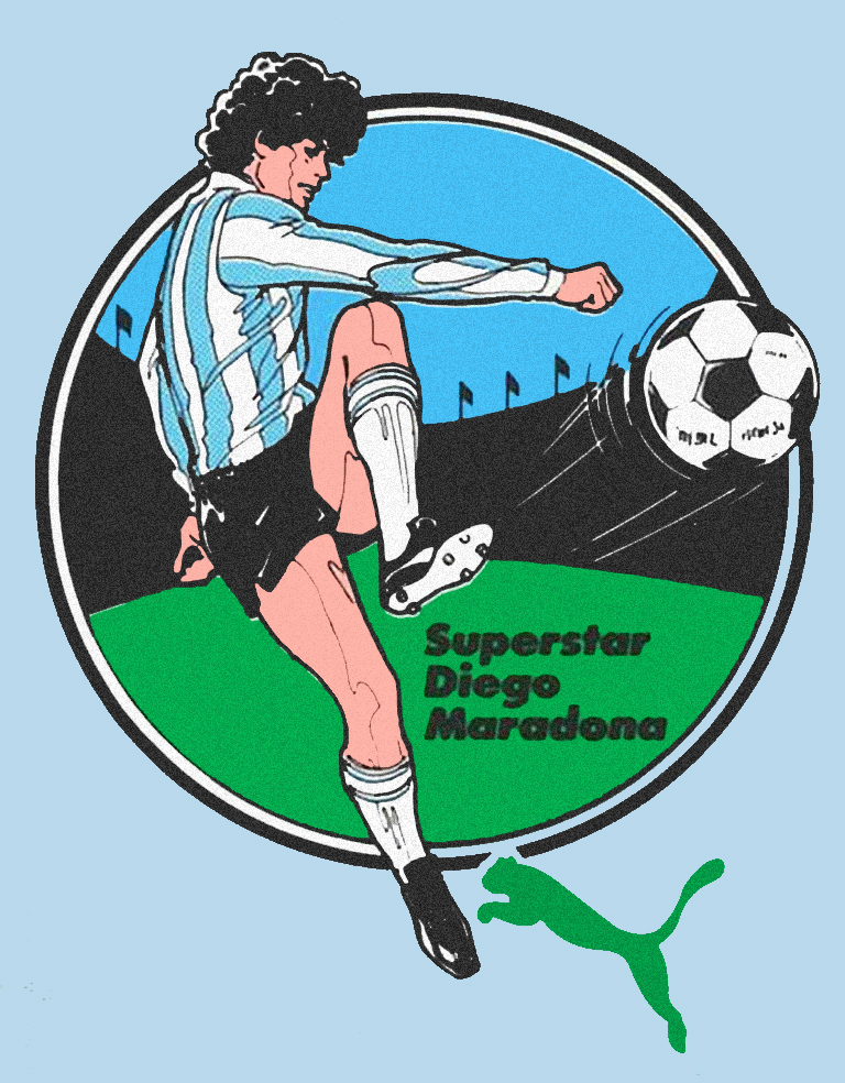 MARADONA STICKER