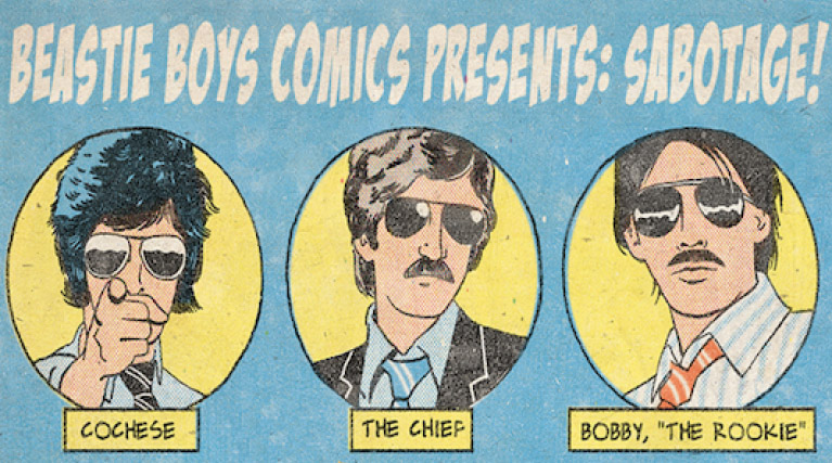 BEASTIE BOYS COMIC