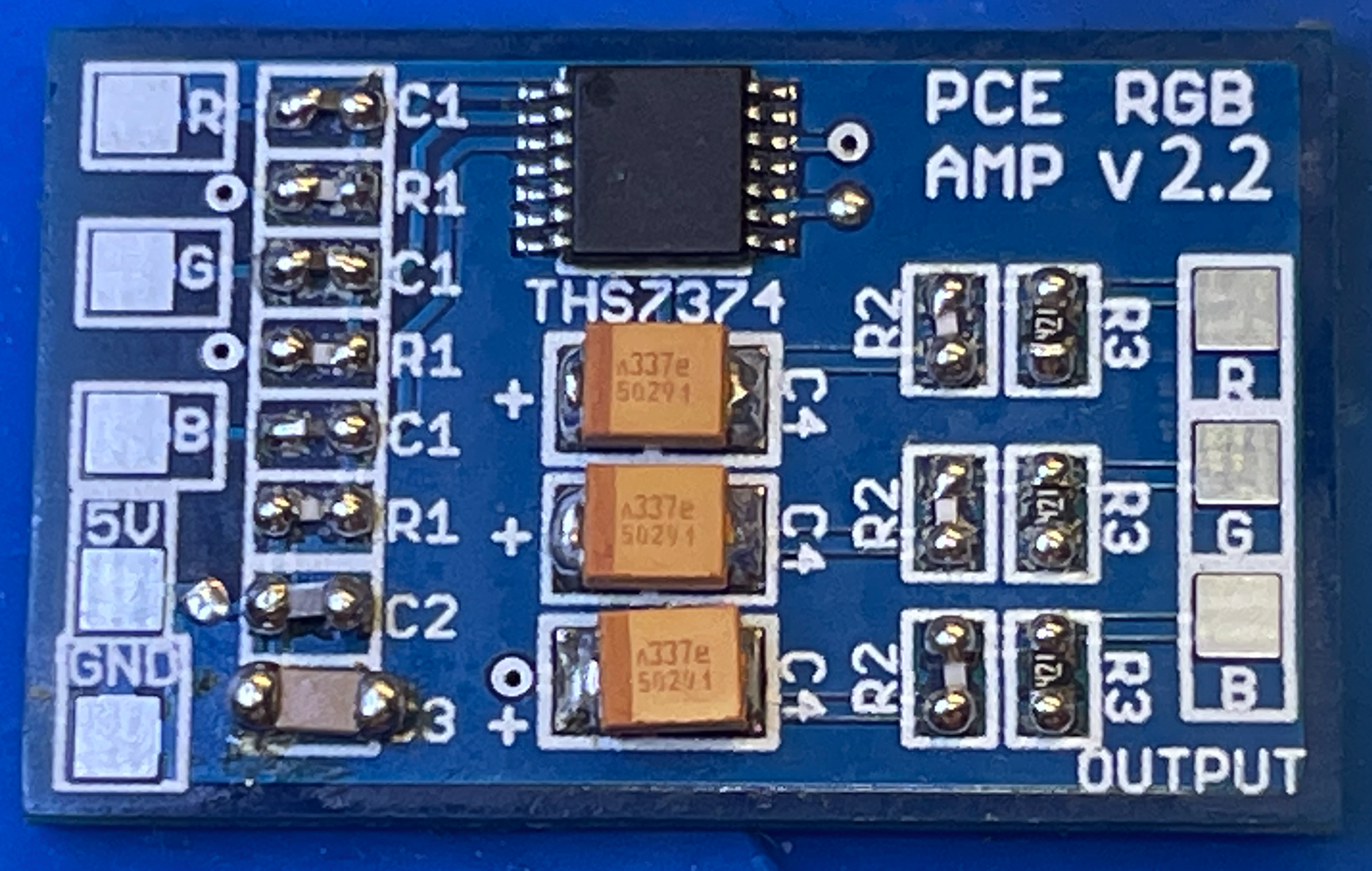 Rgb Engine PC Engine / TurboGrafx-16 THS7374 RGB Amp