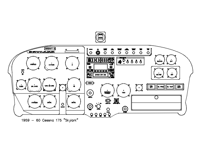 175 A Panel Cessna 175