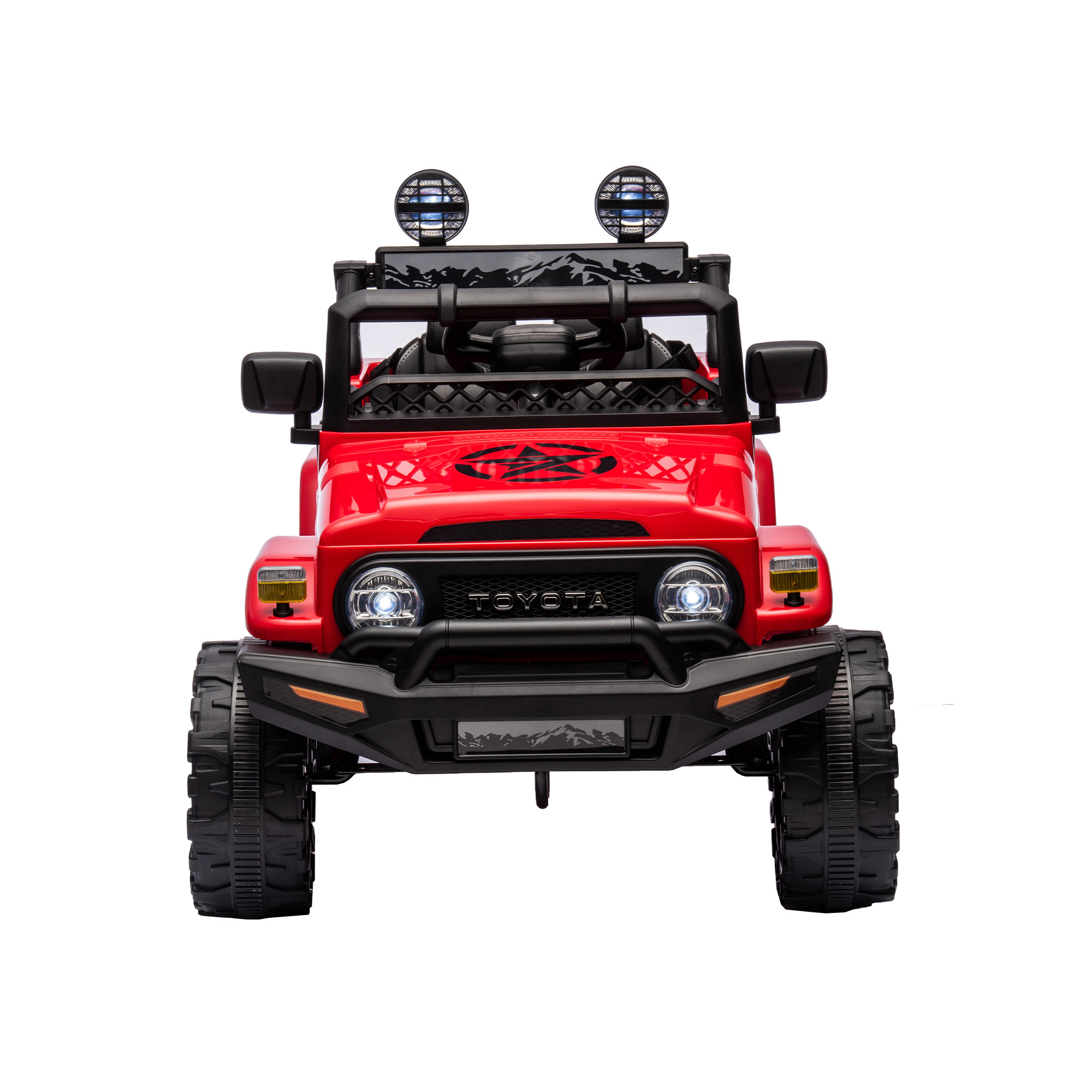 Licensed TOYOTA FJ Cruiser,12V Kids ride on car 2.4G W/Parents Remote Control,electric car for kids,