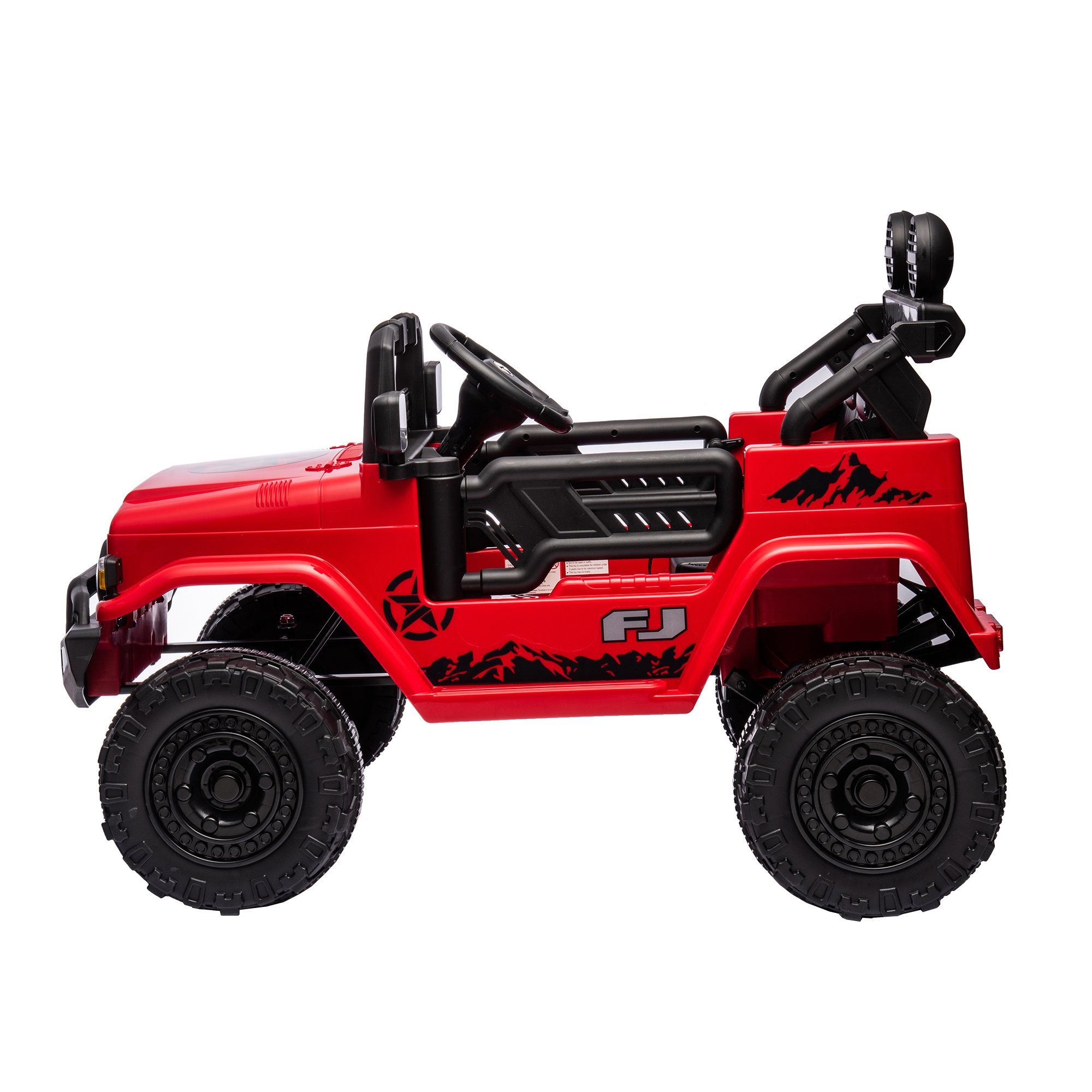 Licensed TOYOTA FJ Cruiser,12V Kids ride on car 2.4G W/Parents Remote Control,electric car for kids,