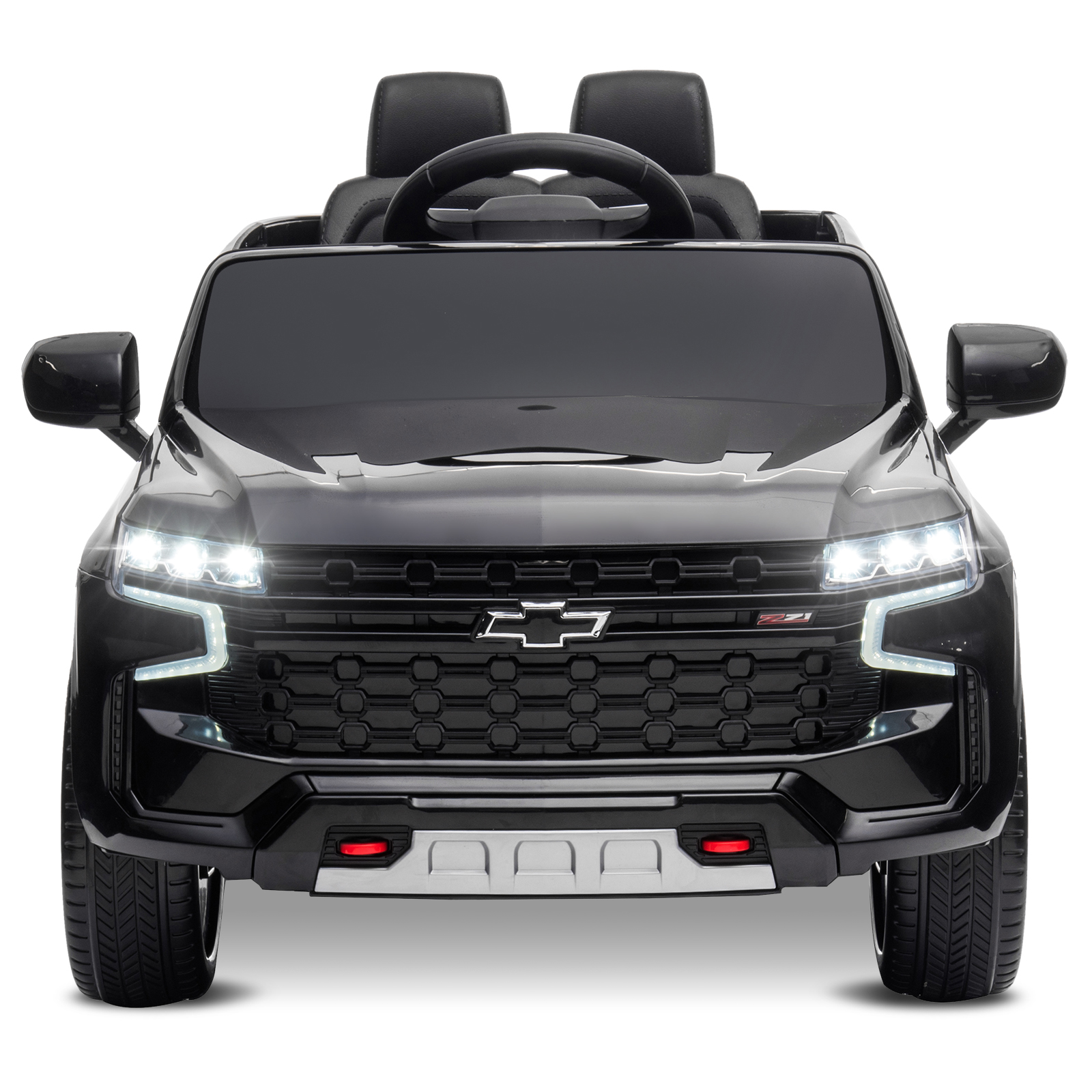 LEADZM Dual Drive 12.00V 7A.h with 2.4G Remote Control HL588 Chevrolet Tahoe SUV Black