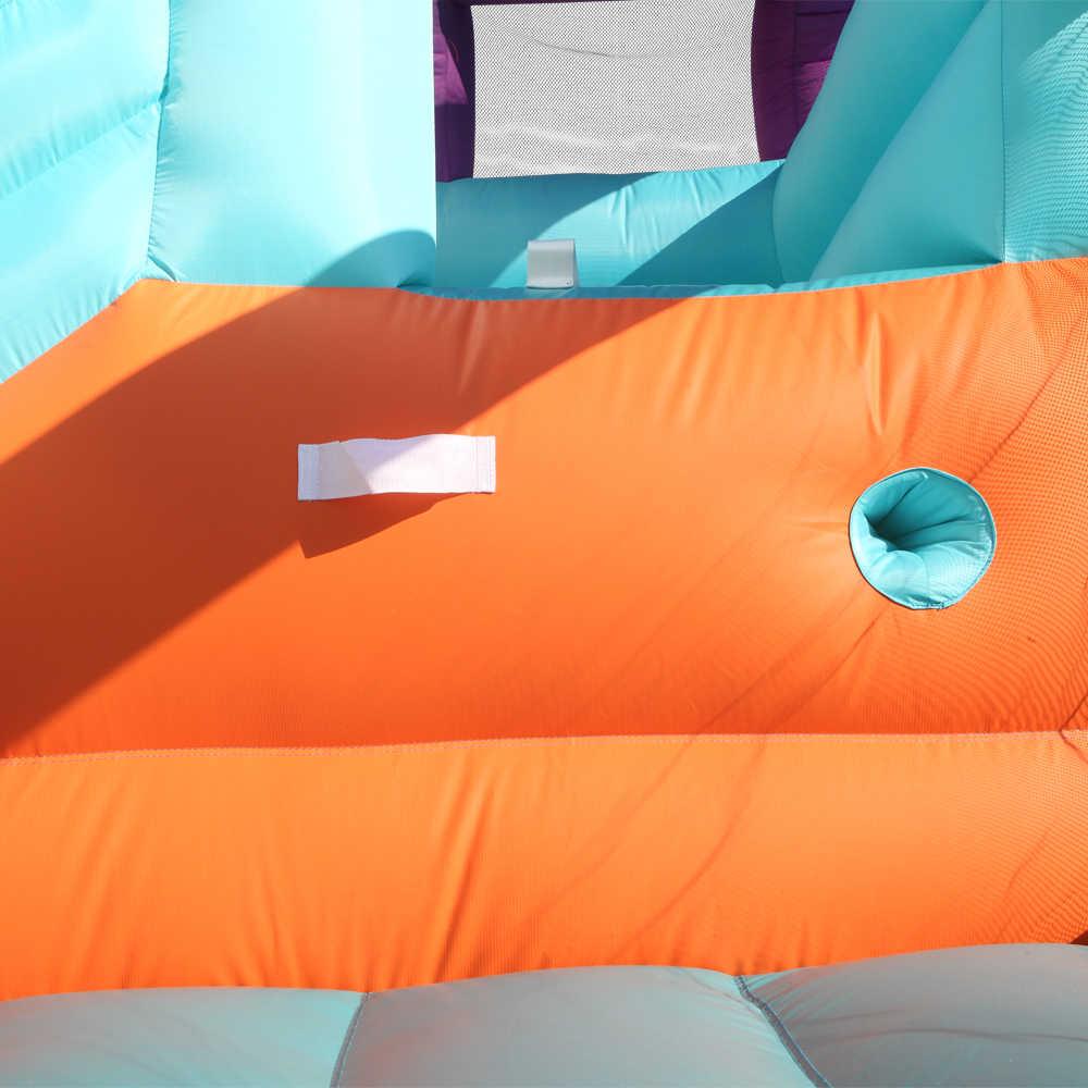 New Inflatable Bounce House, Slide Bouncer with Pool Area ,Climbing Wall, Large Jumping Area