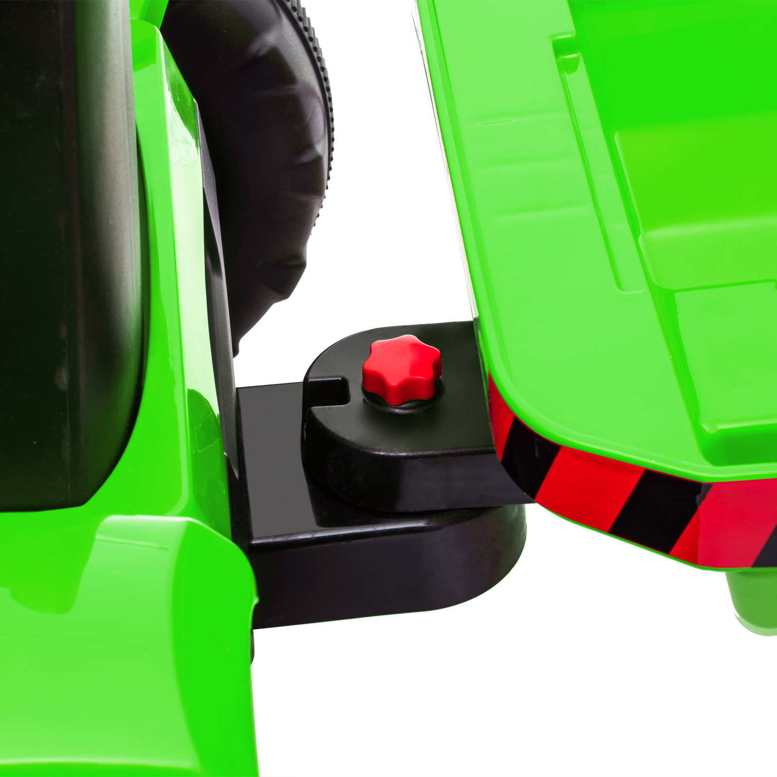 Toy Tractor with Trailer,3-Gear-Shift Ground Loader Ride On with LED Lights