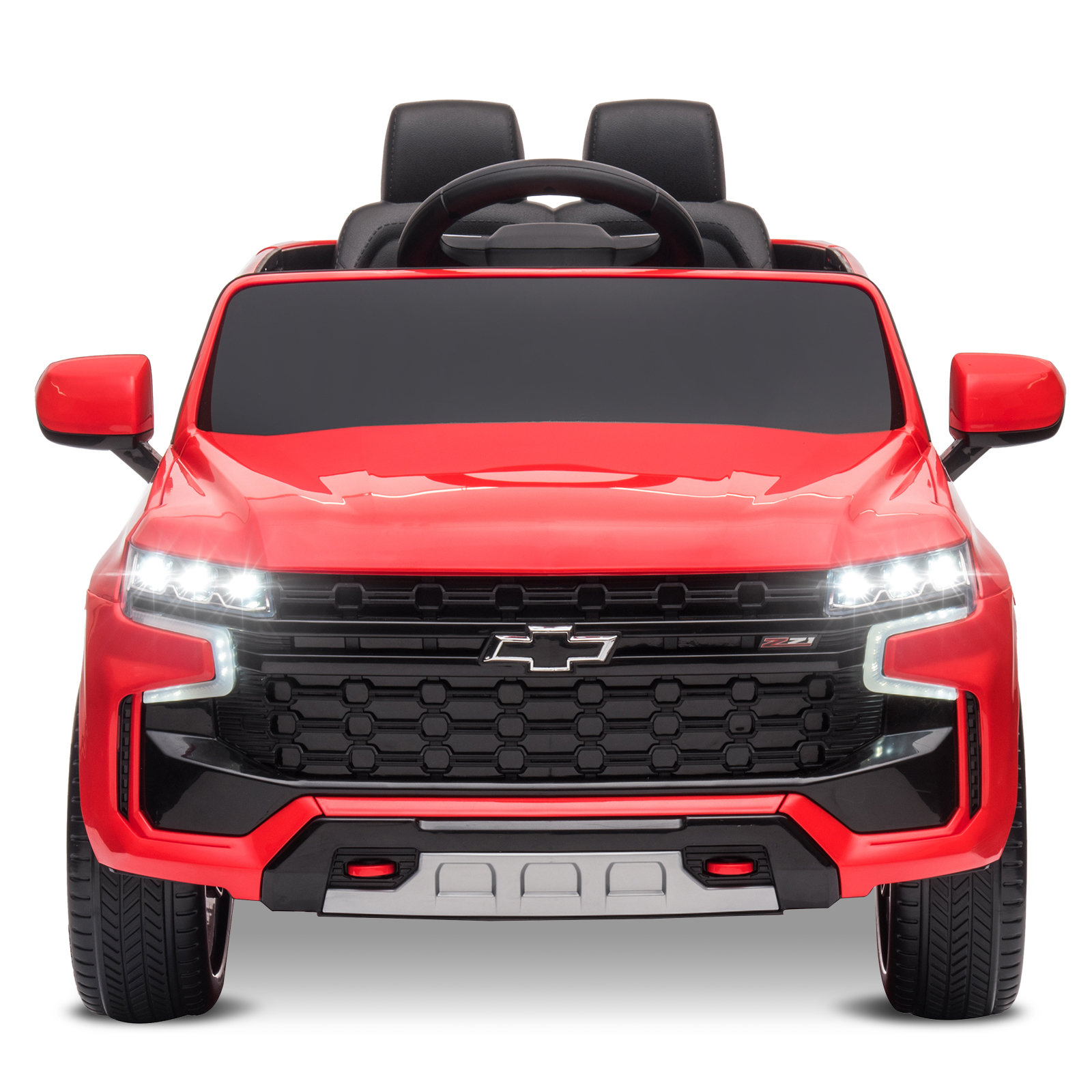 LEADZM Dual Drive 12.00V 7A.h with 2.4G Remote Control HL588 Chevrolet Tahoe SUV Red