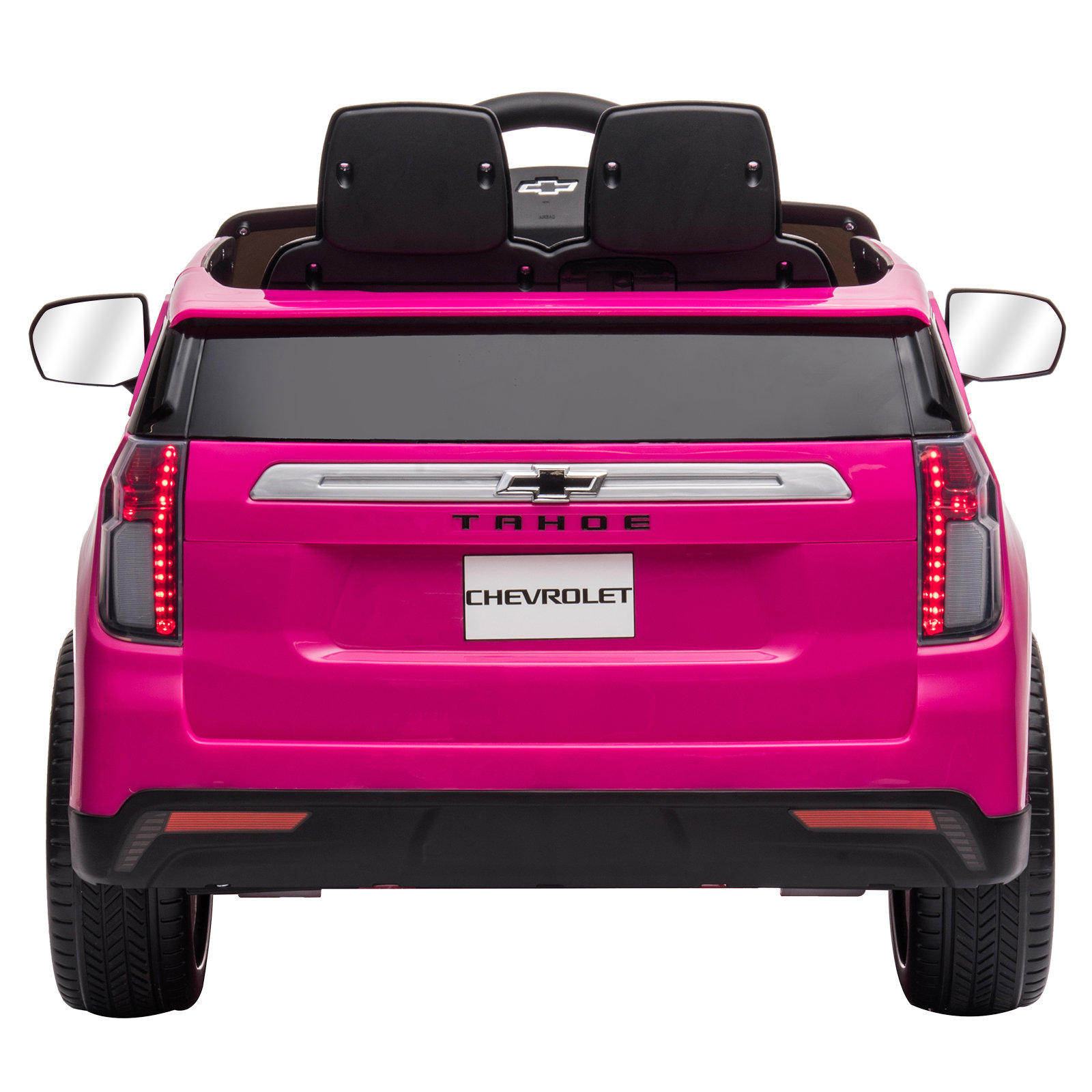 LEADZM Dual Drive 12.00V 7A.h with 2.4G Remote Control HL588 Chevrolet Tahoe SUV Pink