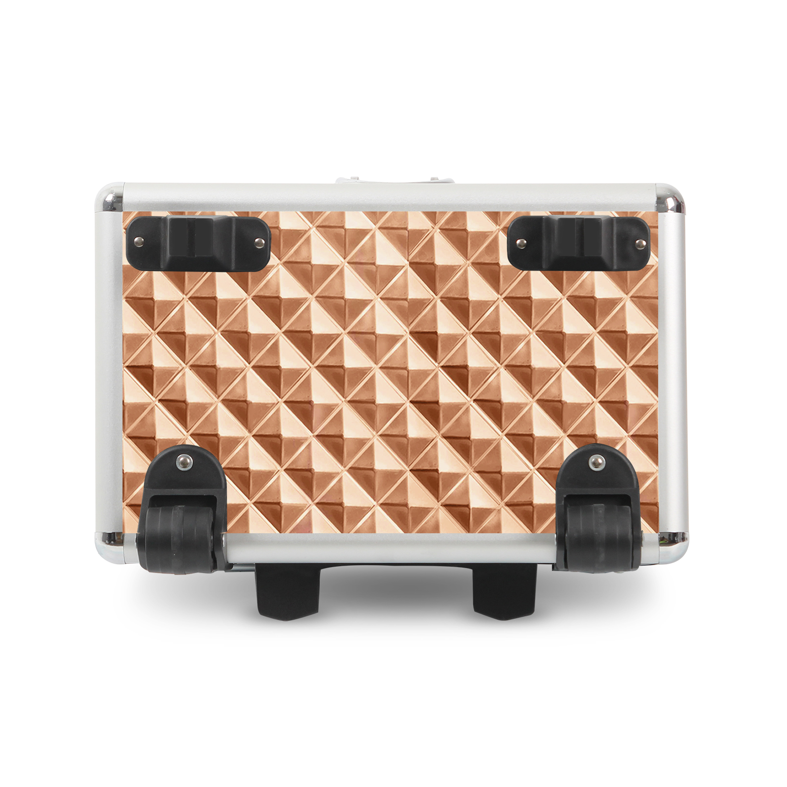 Rolling Makeup Case with Drawers, Makeup Trolley Case With Wheels Makeup Travel Case Organizer