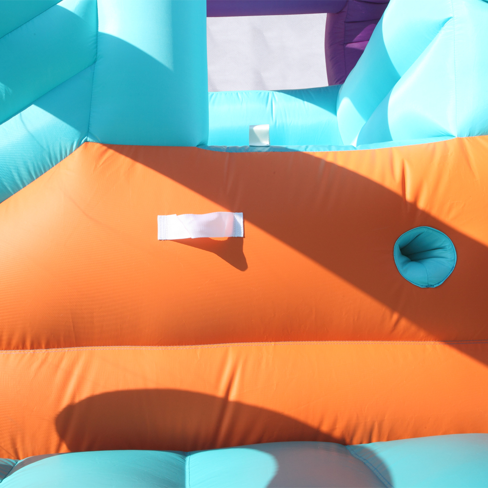 New Inflatable Bounce House, Slide Bouncer with Pool Area ,Climbing Wall, Large Jumping Area