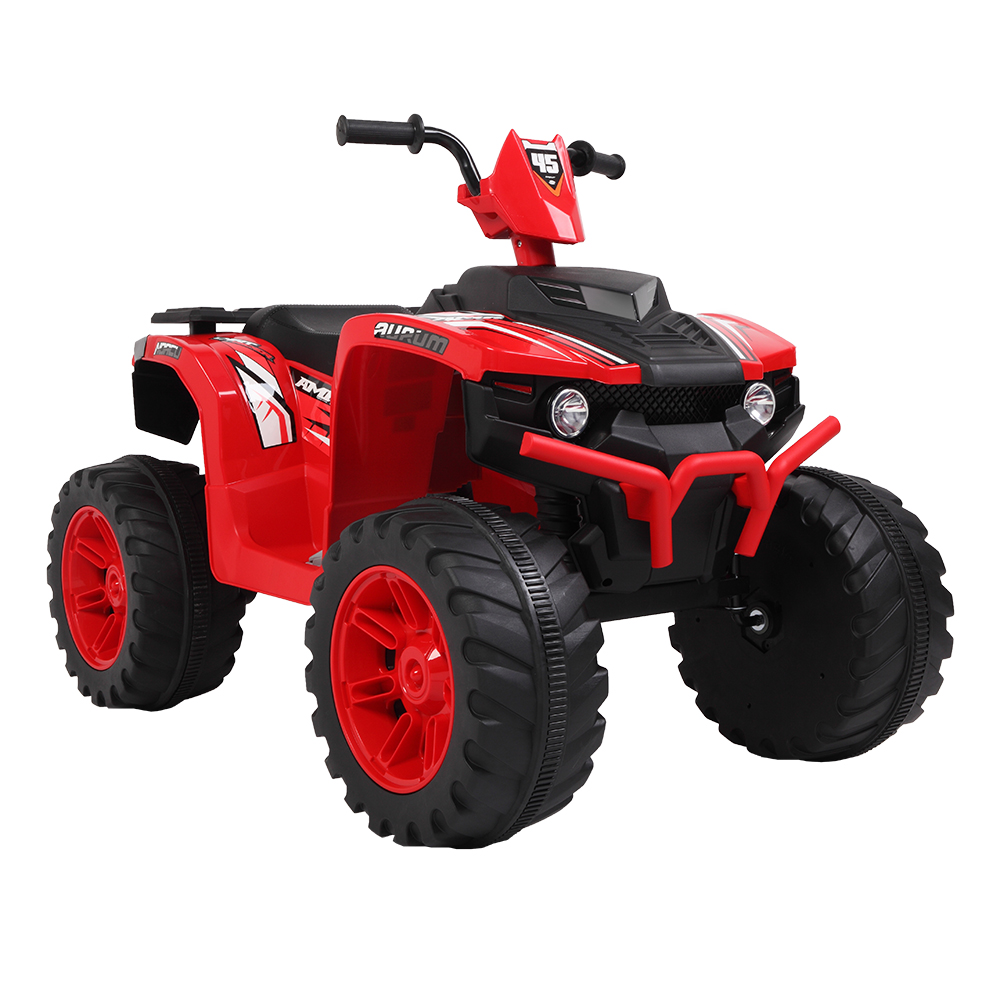 LEADZM LZ-9955 ALL Terrain Vehicle Dual Drive Battery 12V7AH*1 without Remote Control with Slow Start Black & Red