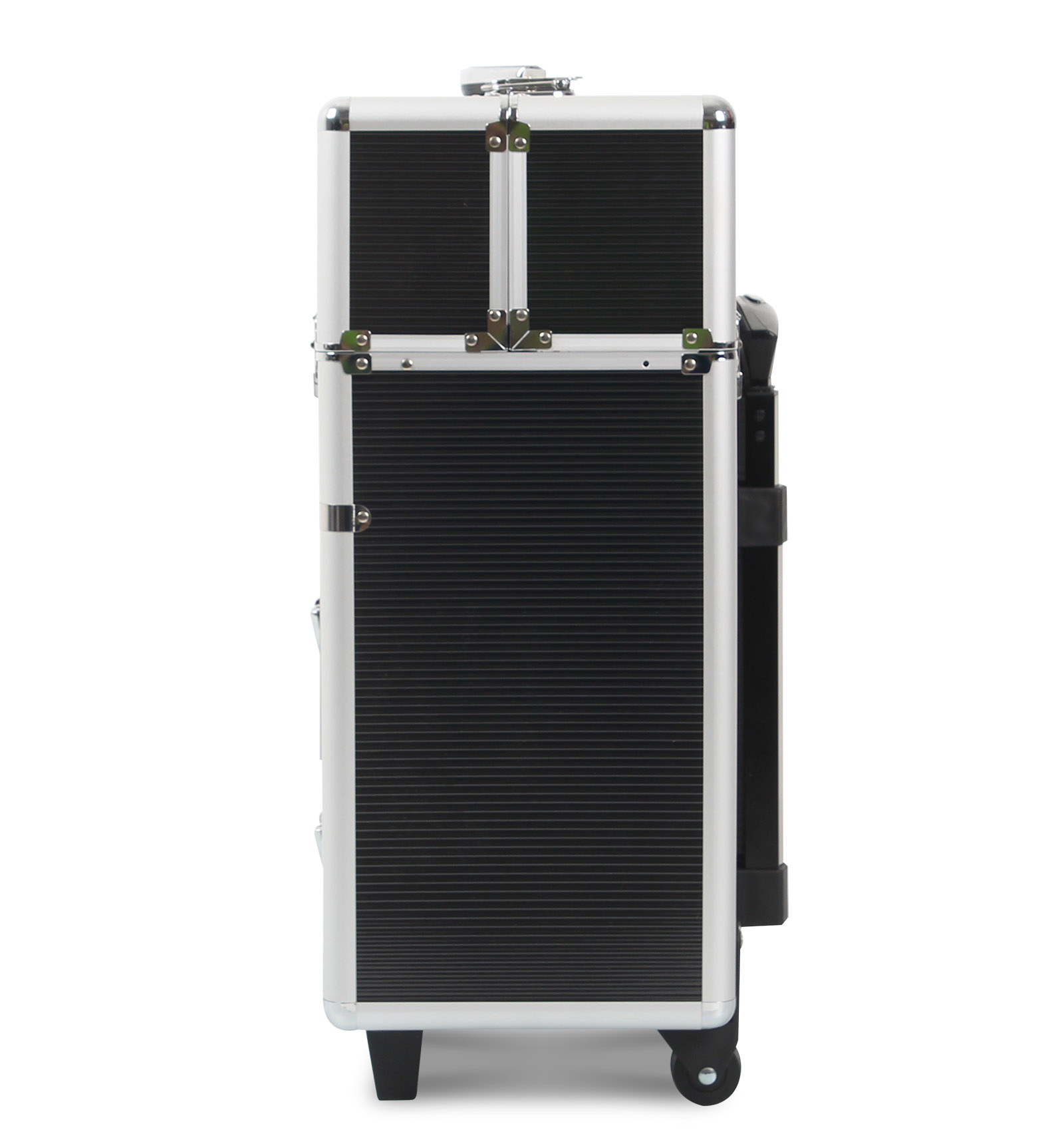 Rolling Makeup Case with Drawers, Makeup Trolley Case With Wheels Makeup Travel Case Organizer