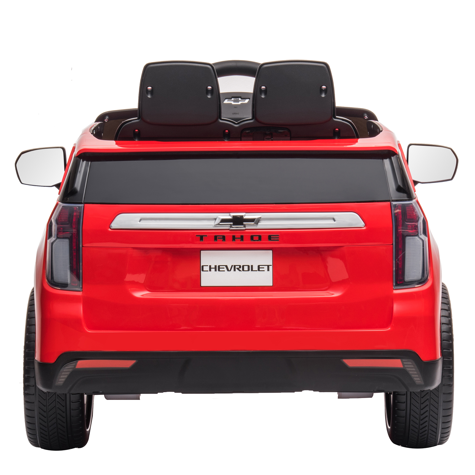 LEADZM Dual Drive 12.00V 7A.h with 2.4G Remote Control HL588 Chevrolet Tahoe SUV Red