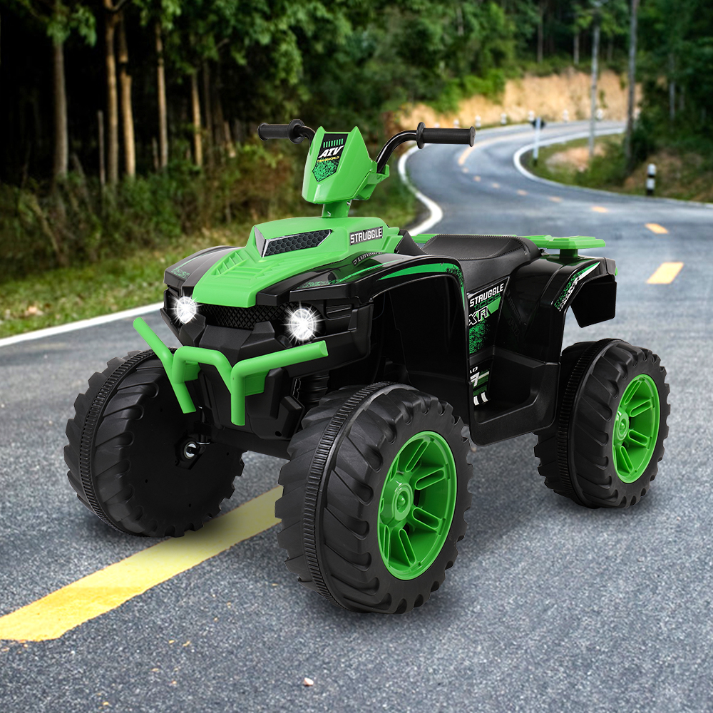 LEADZM LZ-9955 ALL Terrain Vehicle Dual Drive Battery 12V7AH*1 without Remote Control with Slow Start Green