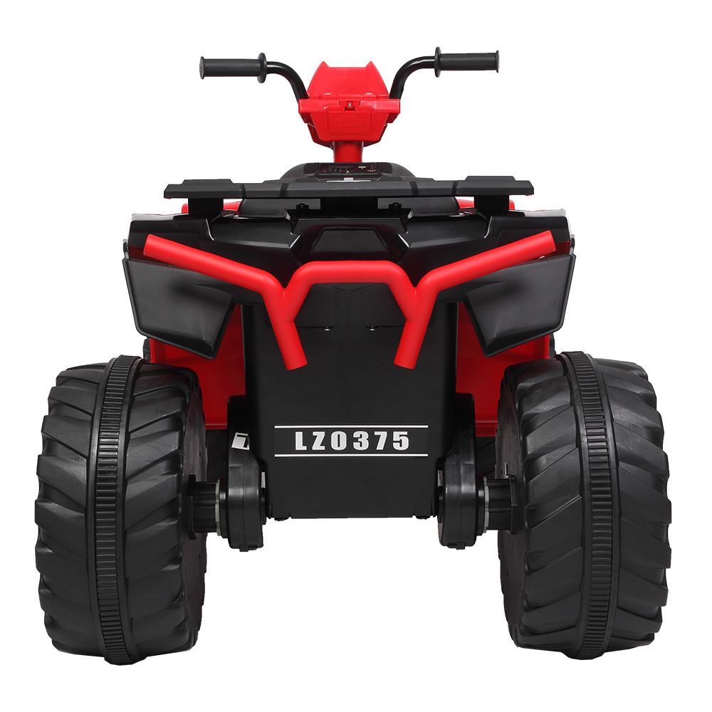 LEADZM LZ-9955 ALL Terrain Vehicle Dual Drive Battery 12V7AH*1 without Remote Control with Slow Start Black & Red