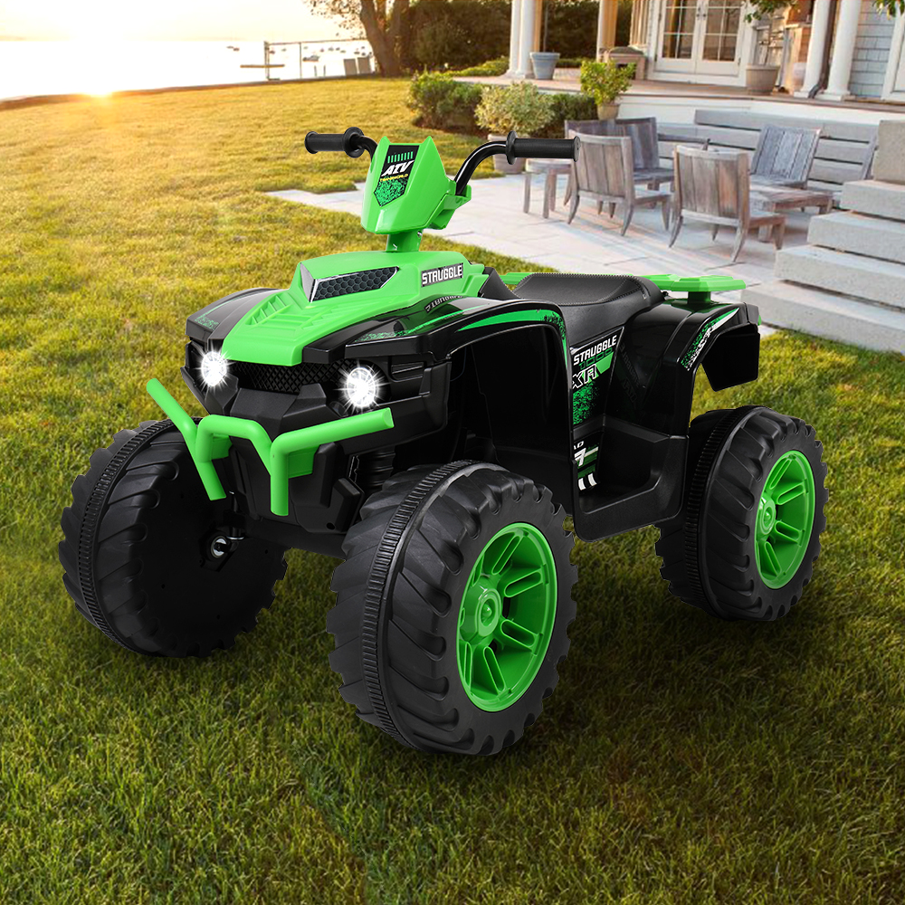 LEADZM LZ-9955 ALL Terrain Vehicle Dual Drive Battery 12V7AH*1 without Remote Control with Slow Start Green