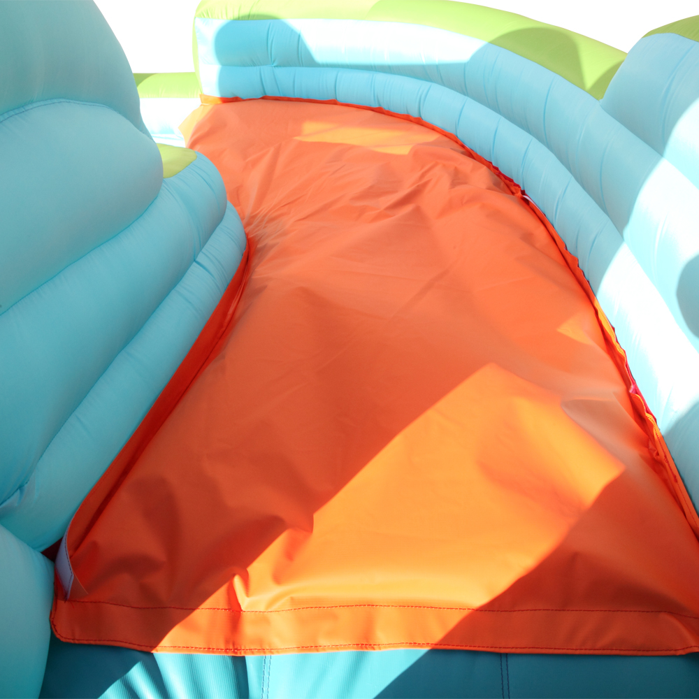 New Inflatable Bounce House, Slide Bouncer with Pool Area ,Climbing Wall, Large Jumping Area