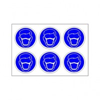 Buy and Save on Wear Face Mask Label. Best Prices on Rainbow Safety Labels.