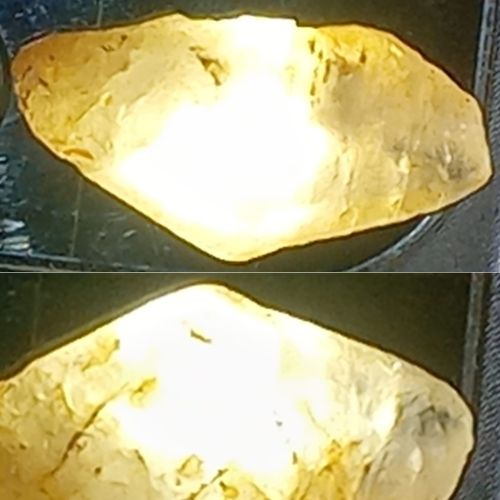 Natural Rough Yellow Sapphire / Corundum Gemstone - 35.40 Carats