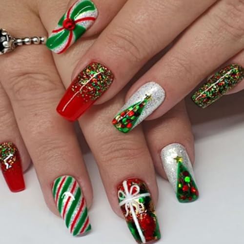 christmas nails 2023