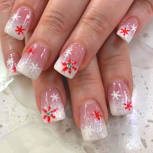 simple christmas nails
